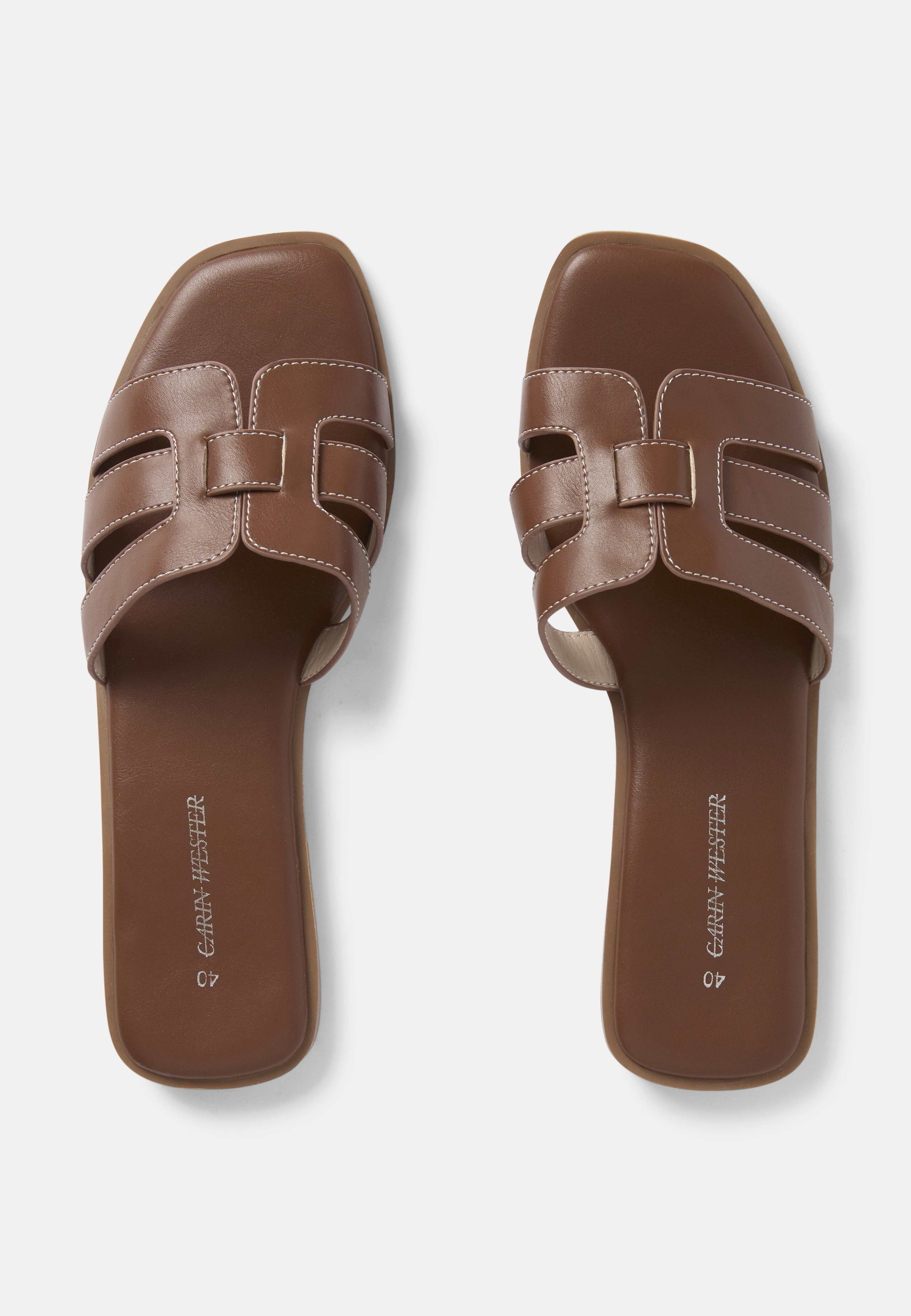 Slip in-sandaler
