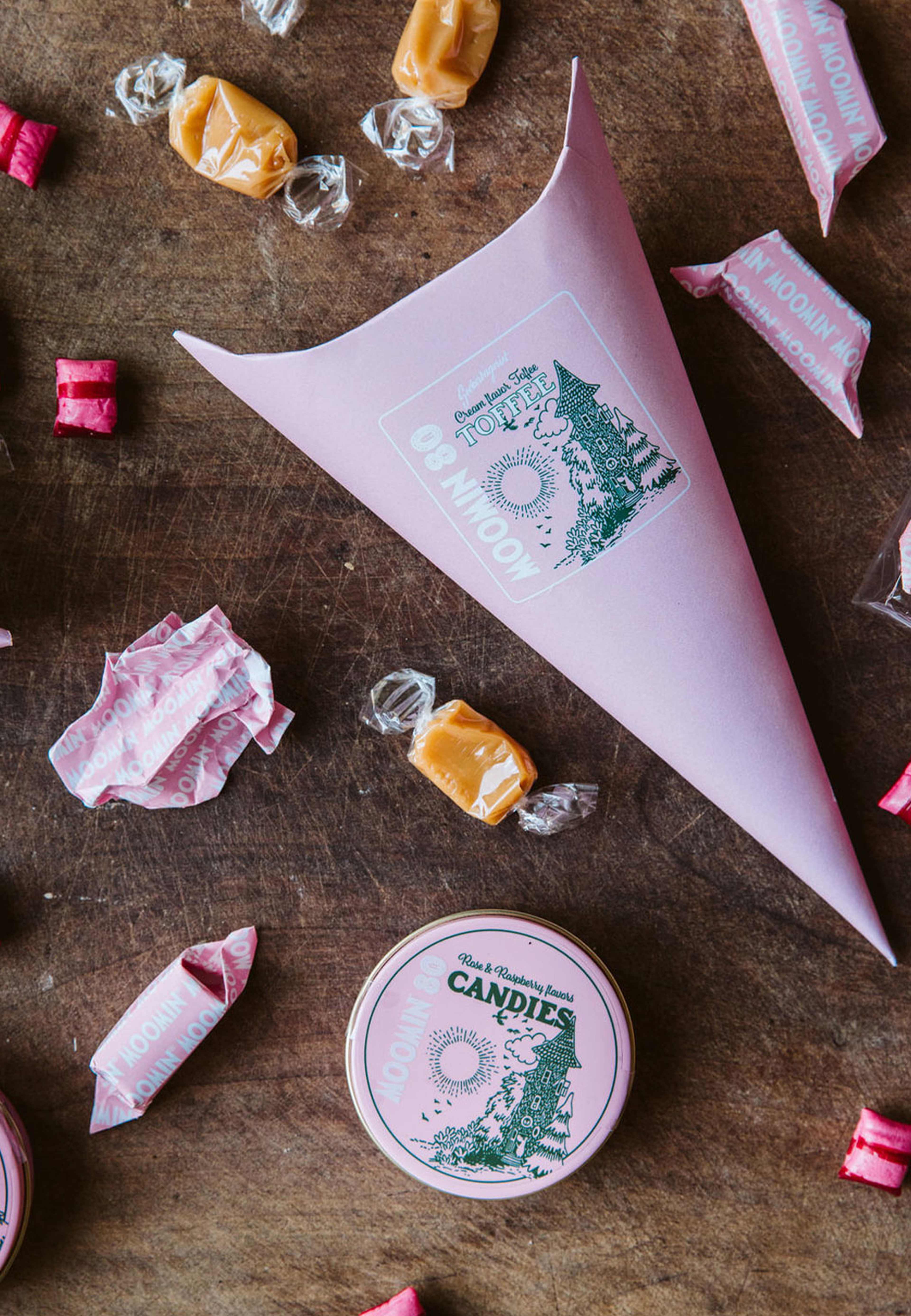 Moomin cream toffee