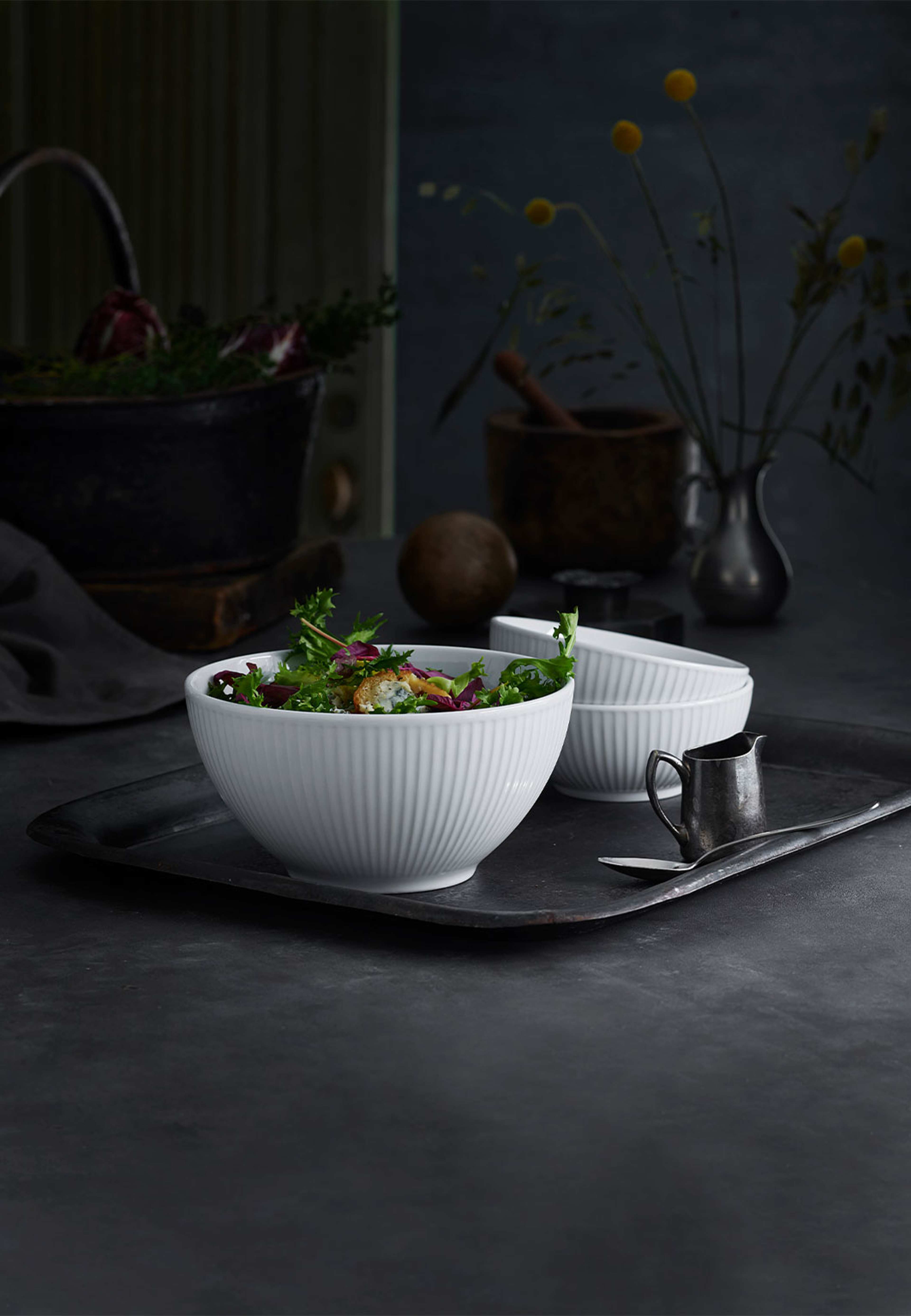 Skål Plissé 60 Cl 15 cm