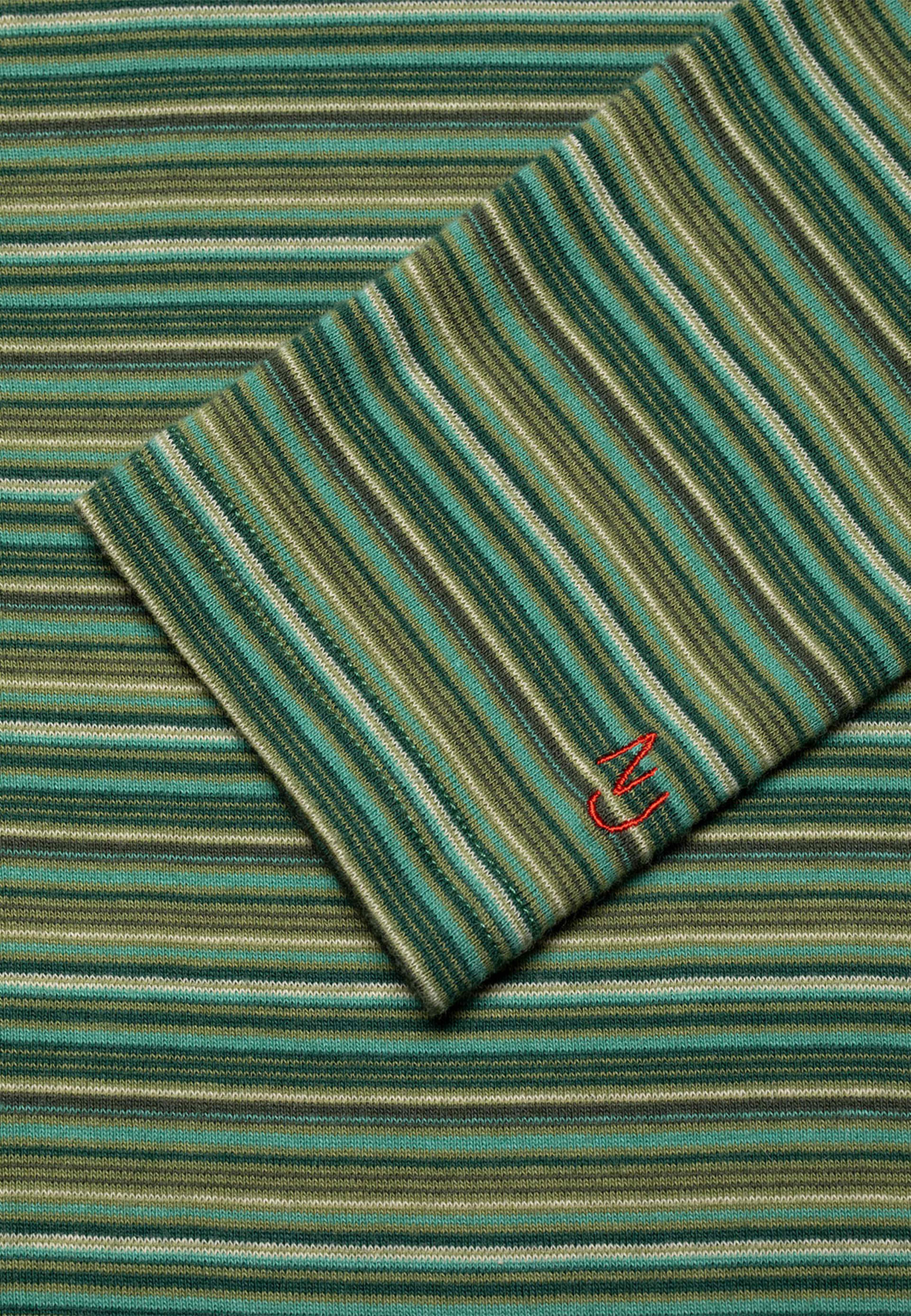 Jessy LS T-Shirt Striped Rib