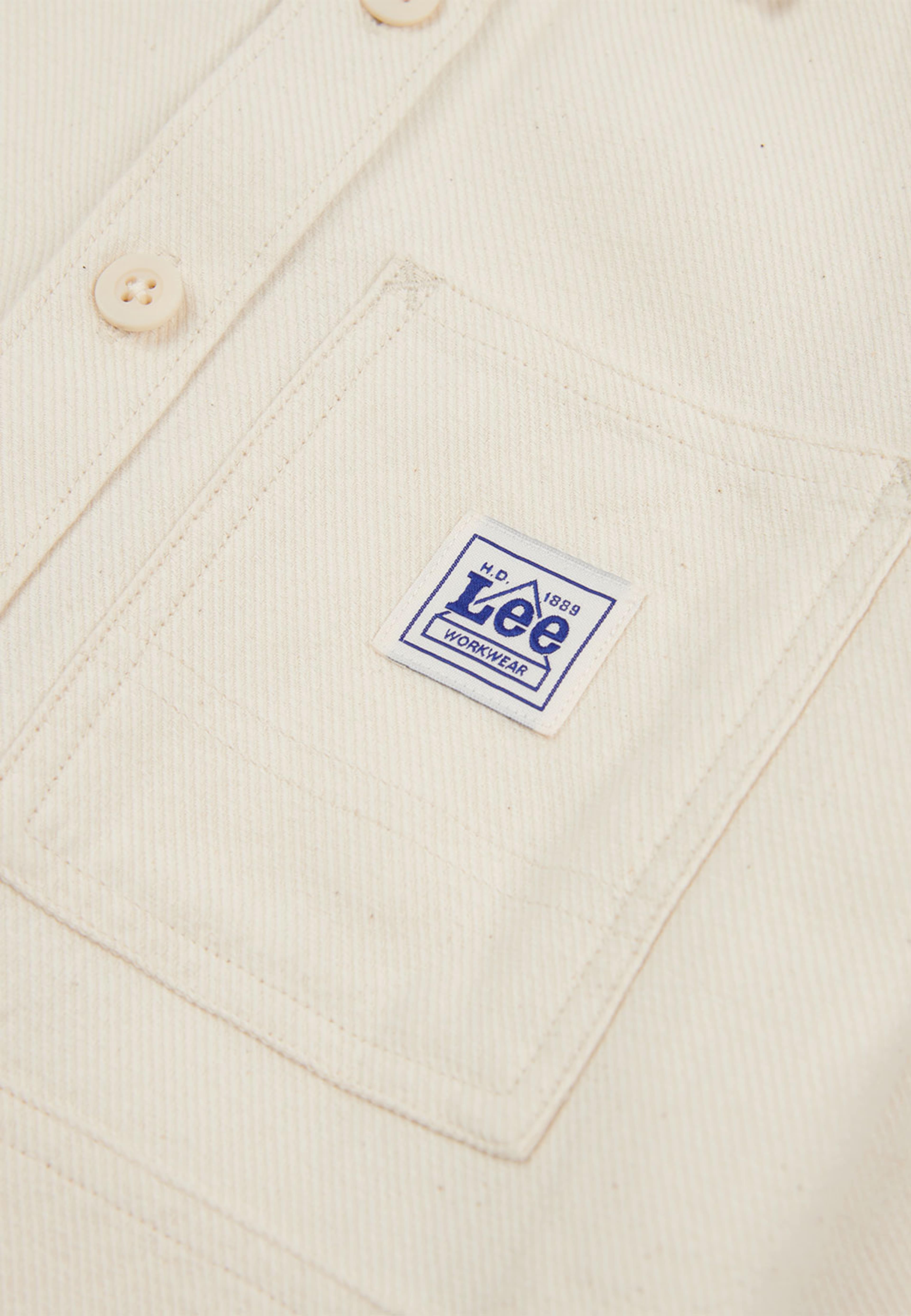Twill overshirt