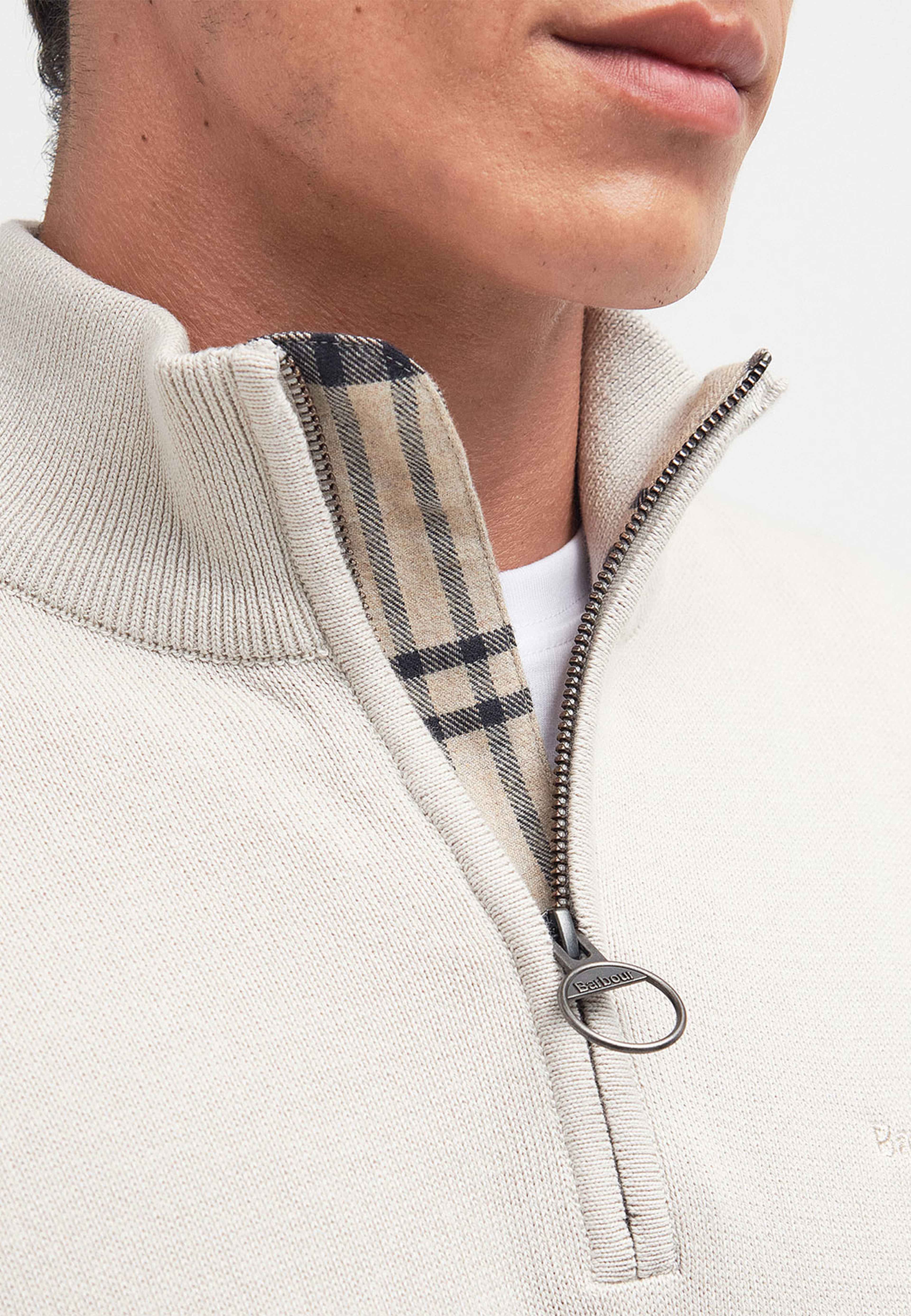 Half Zip Knitted Jumper