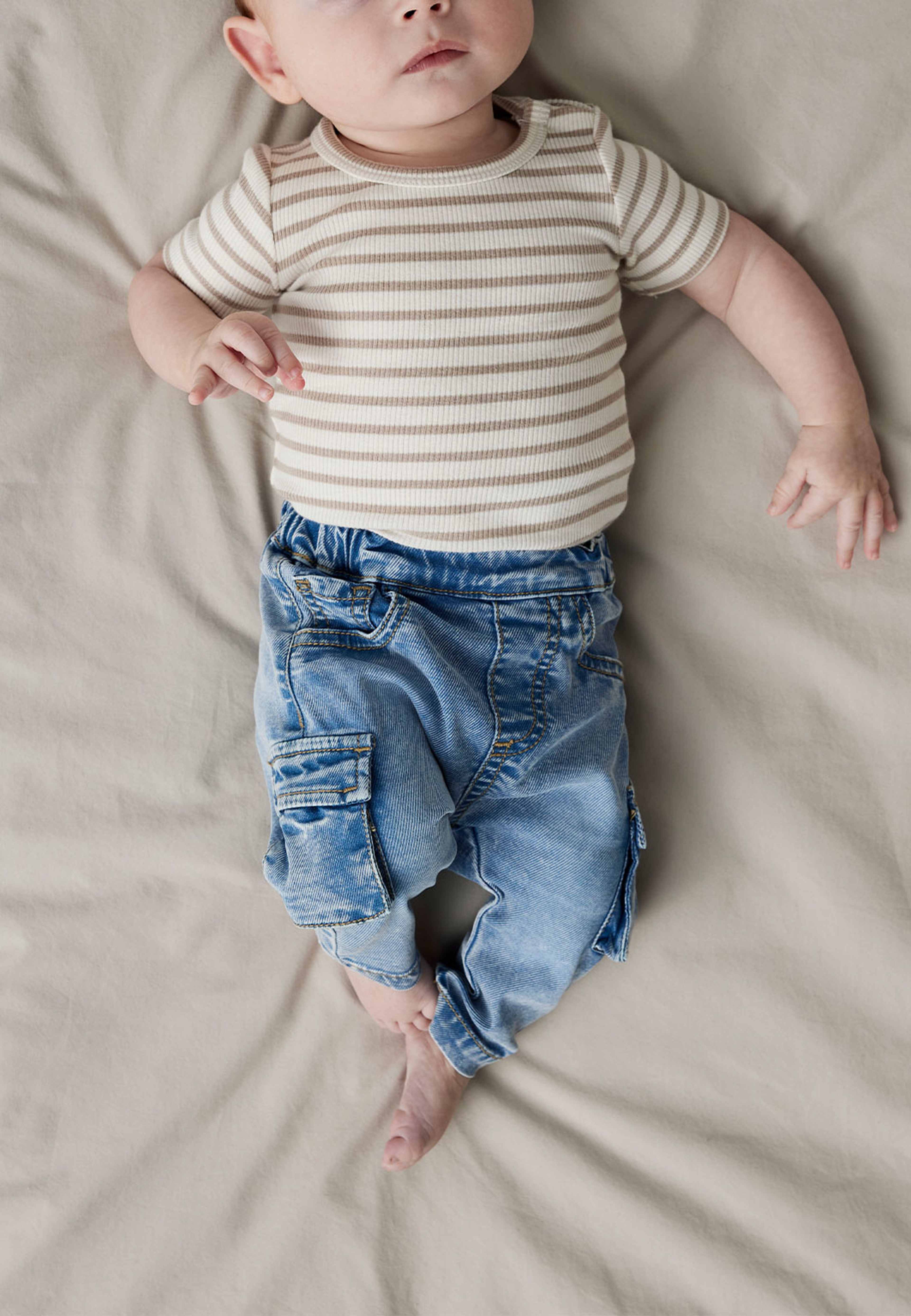 Trouser Nbmben Baggy Cargo Jeans 2727-Yb No