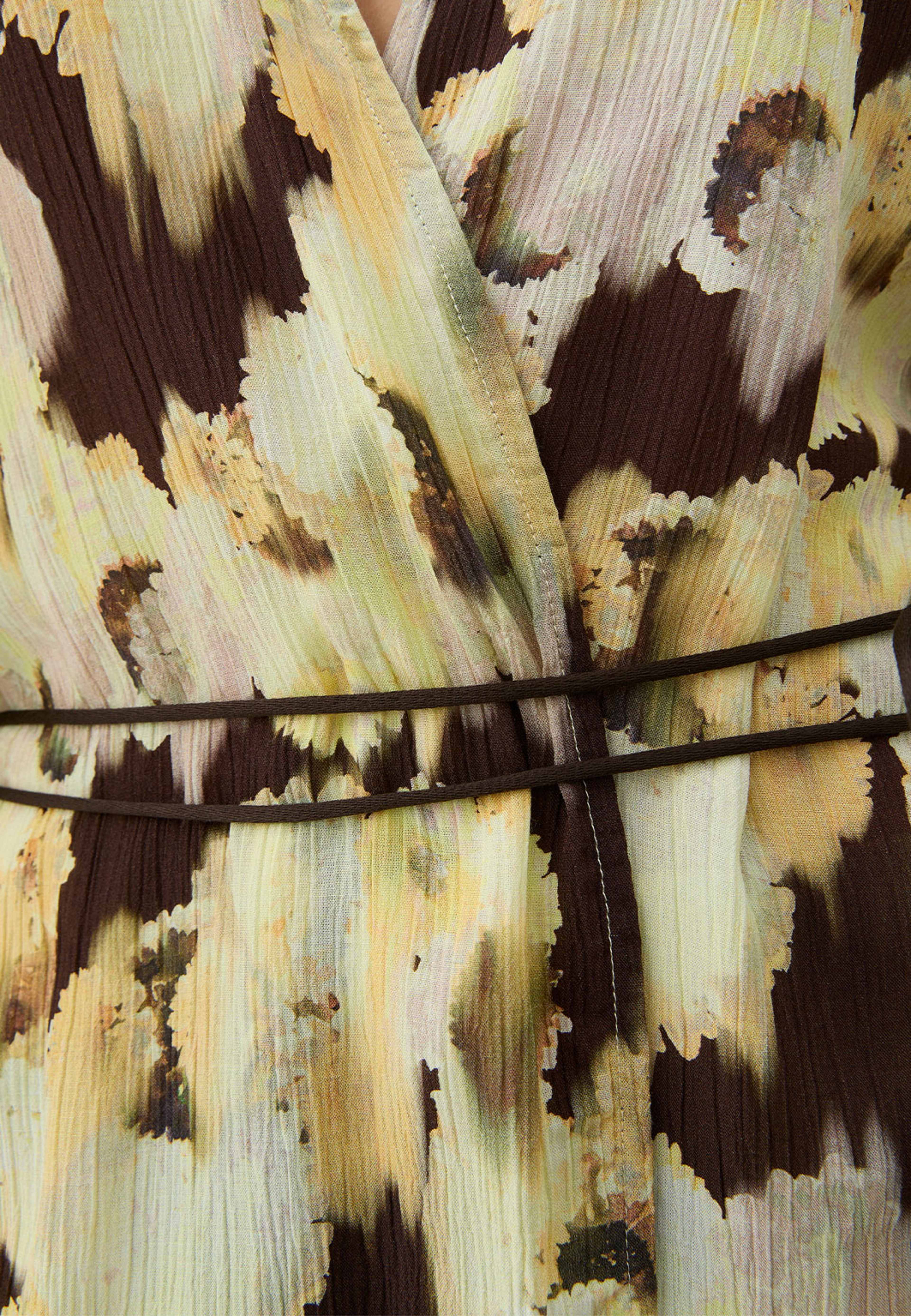 Bee Blurry Silk Blouse