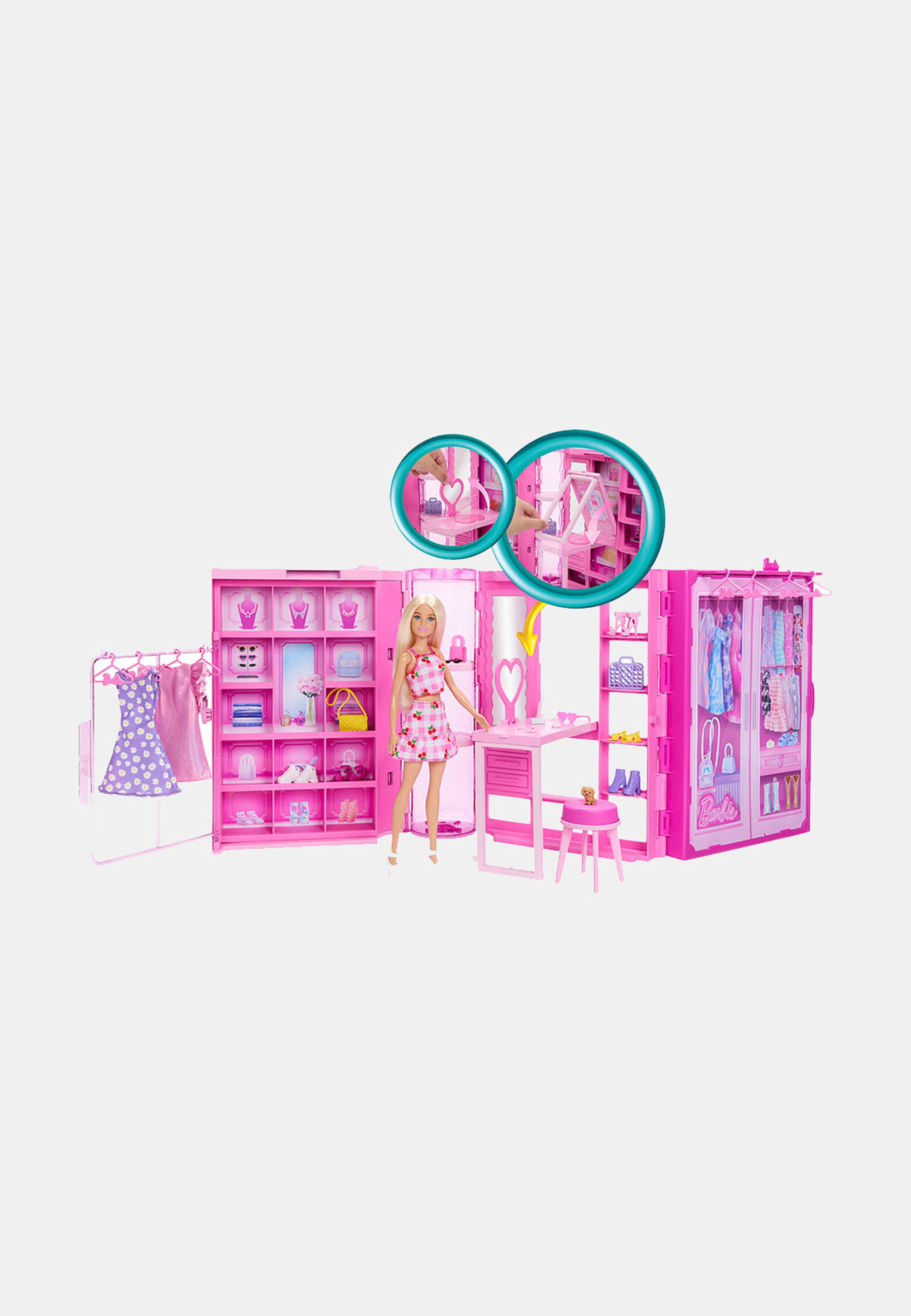 Fashion Fun Dream Closet w Doll