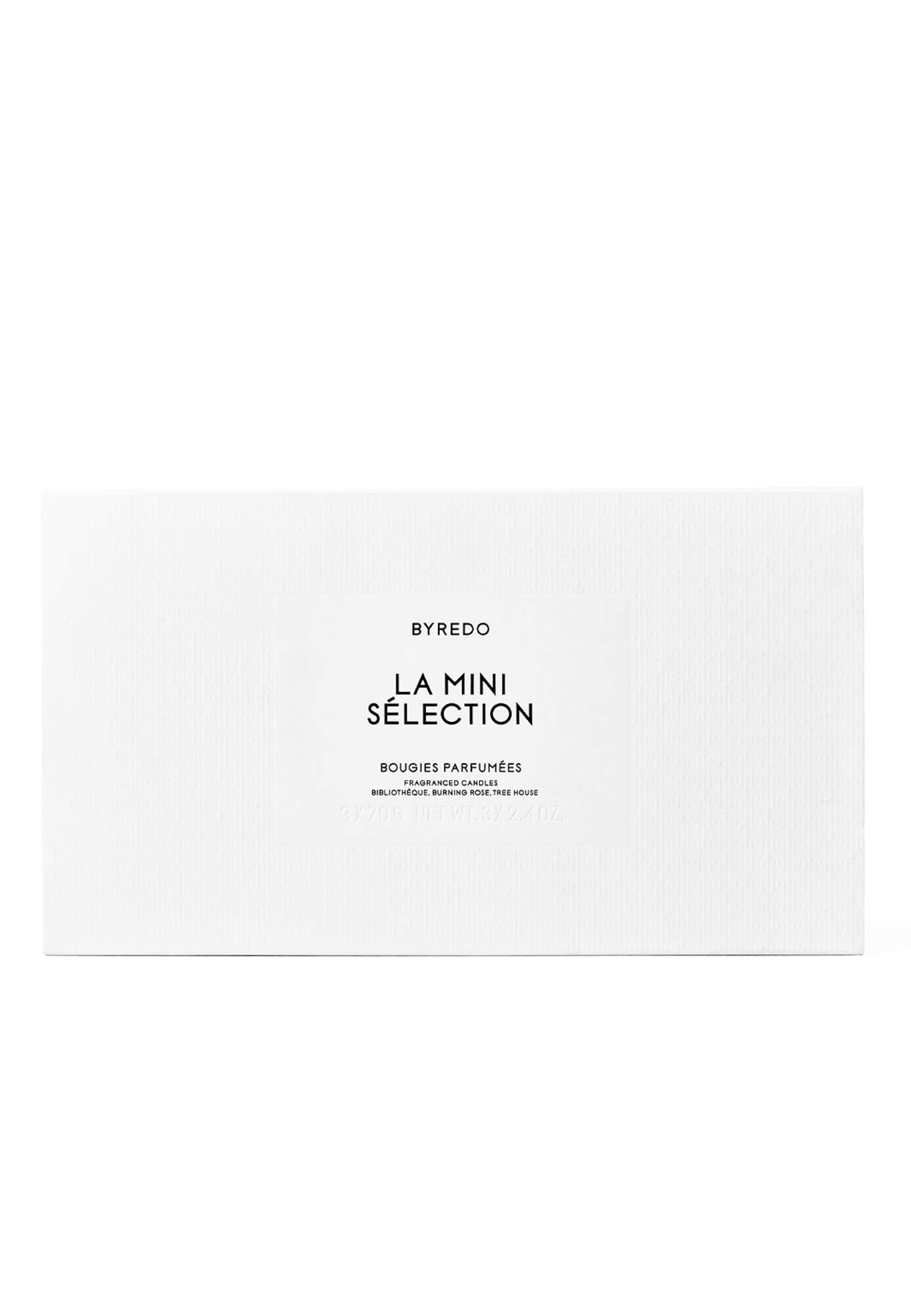 LA MINI SÉLECTION - 70g fragranced candles gift set Bibliothèque, Burning Rose, Tree House