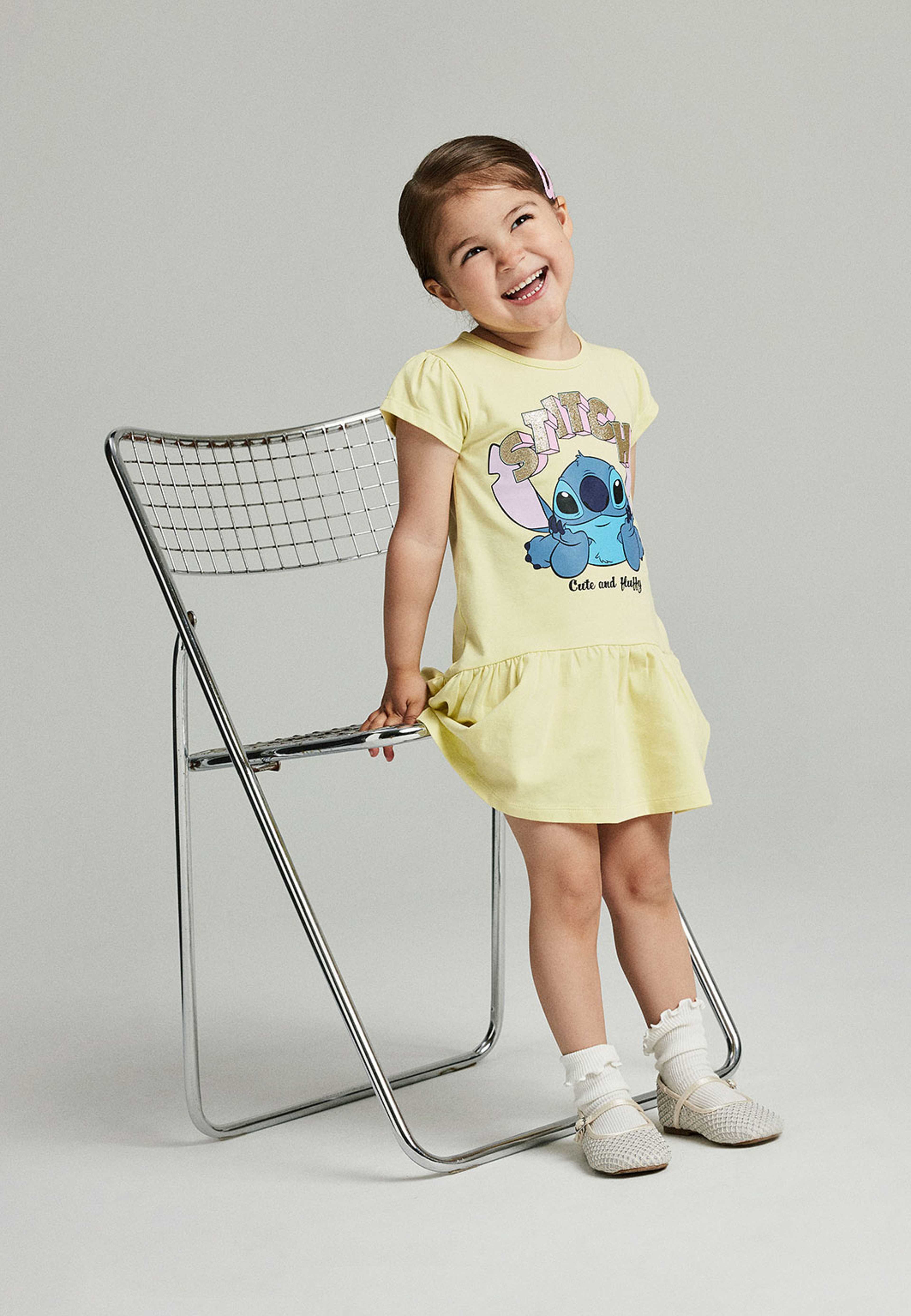 NMFFODA STITCH SS DRESS WDI