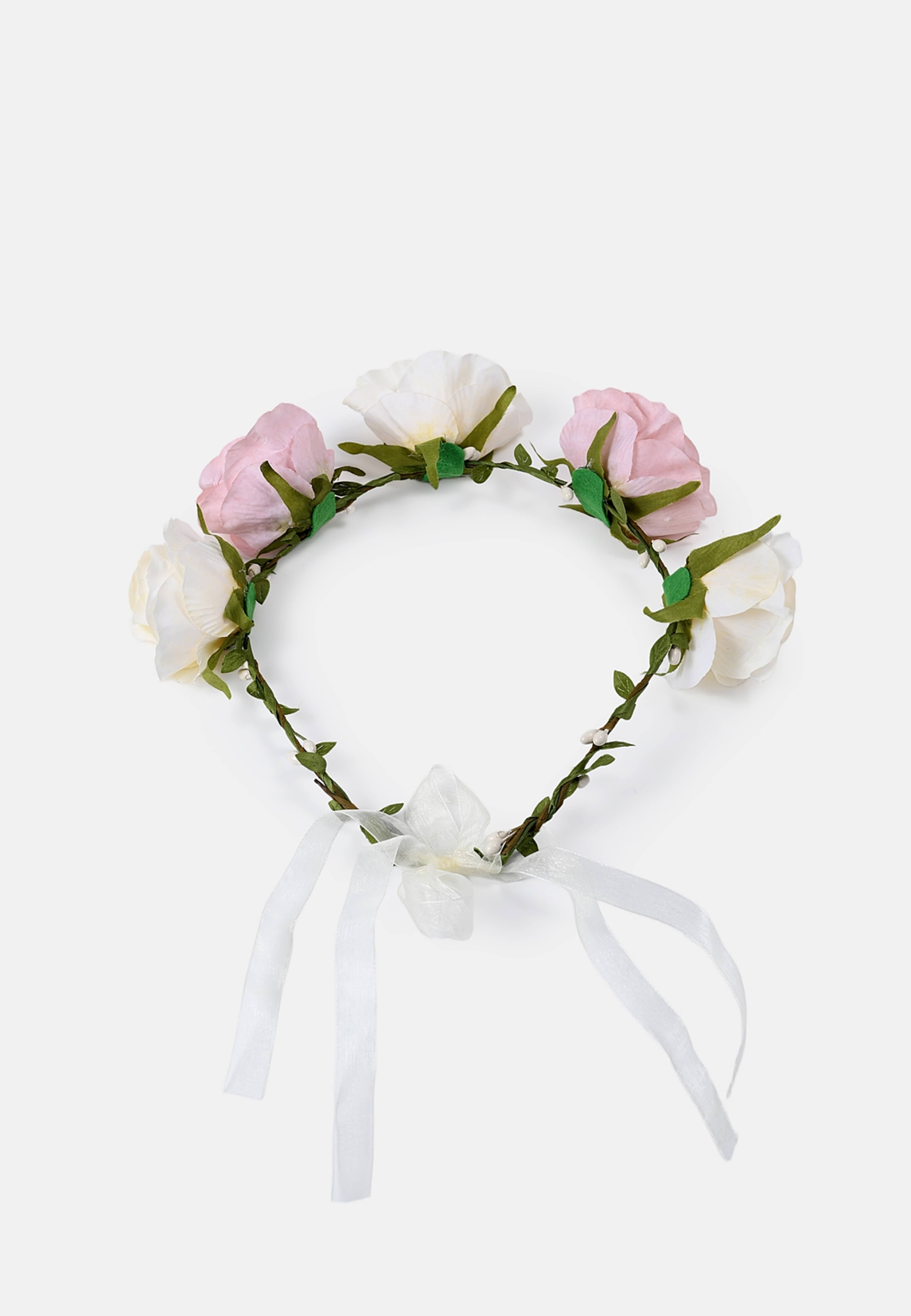 Blomkrans LOU, från Appear, i färgen Pink/White. Klicka för att öppna bilden i stort format