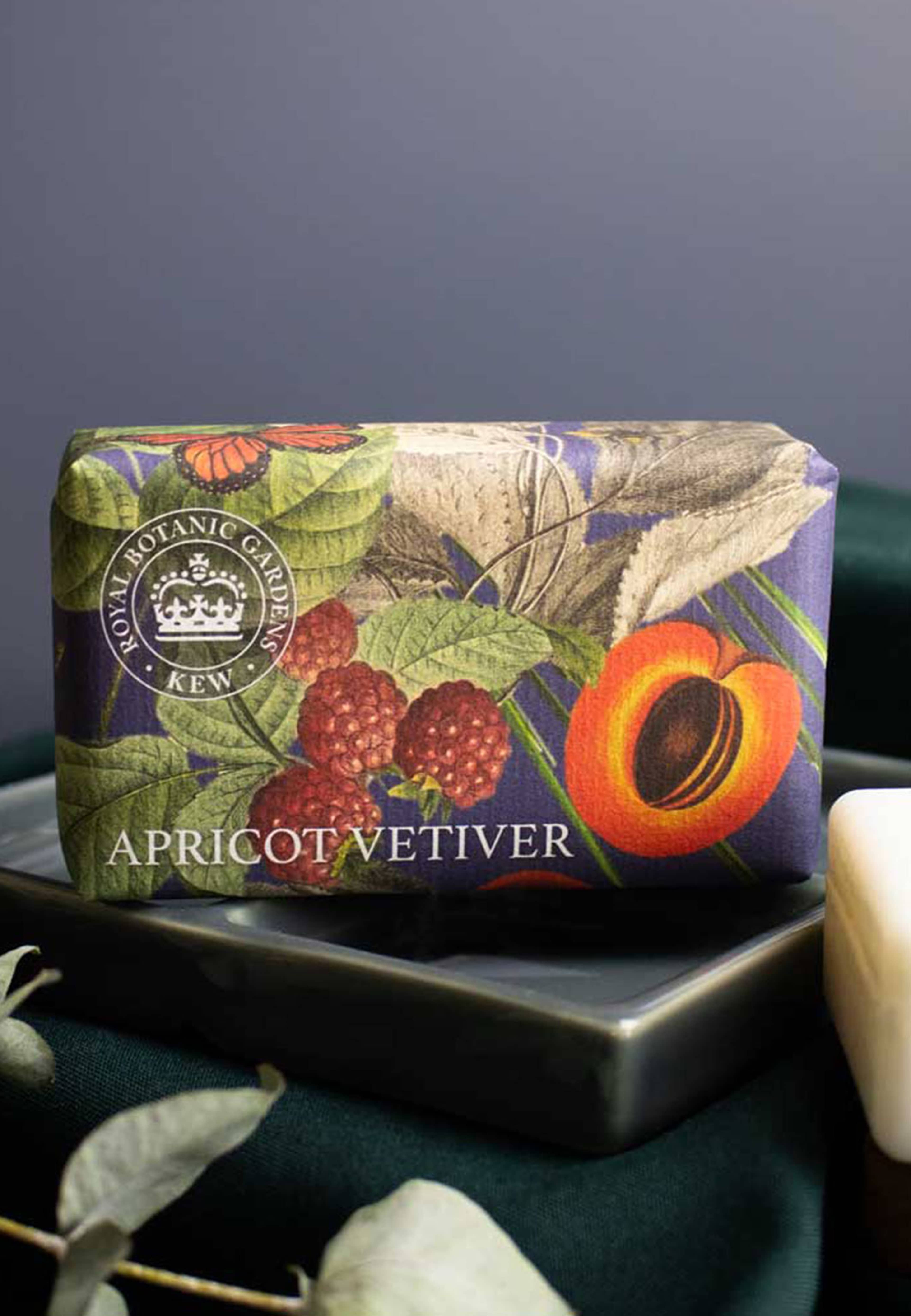Luxury Shea Butter Soap Apricot Vetiver