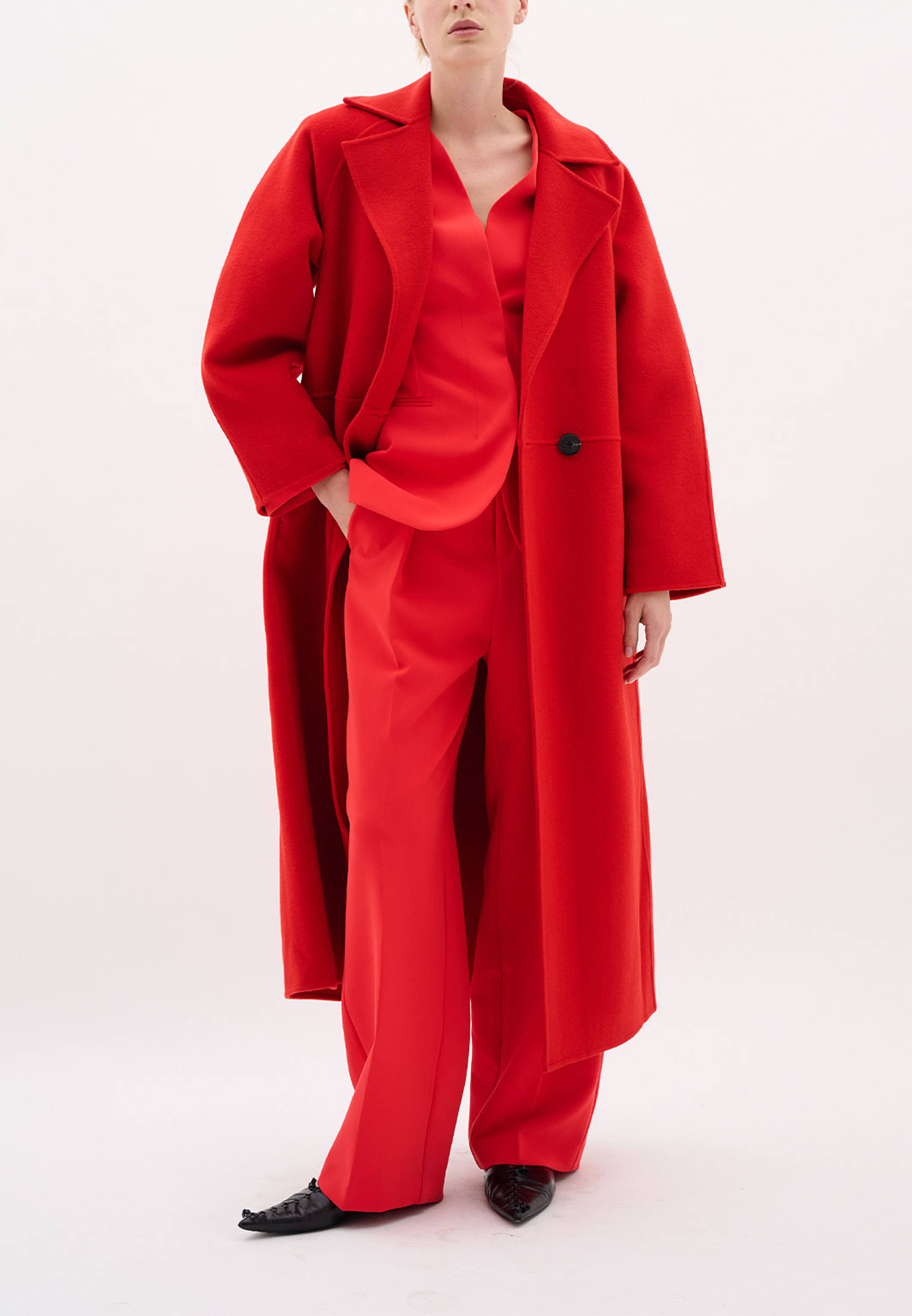 YillaIW Long coat, från Inwear, i färgen Adrenaline Rush.