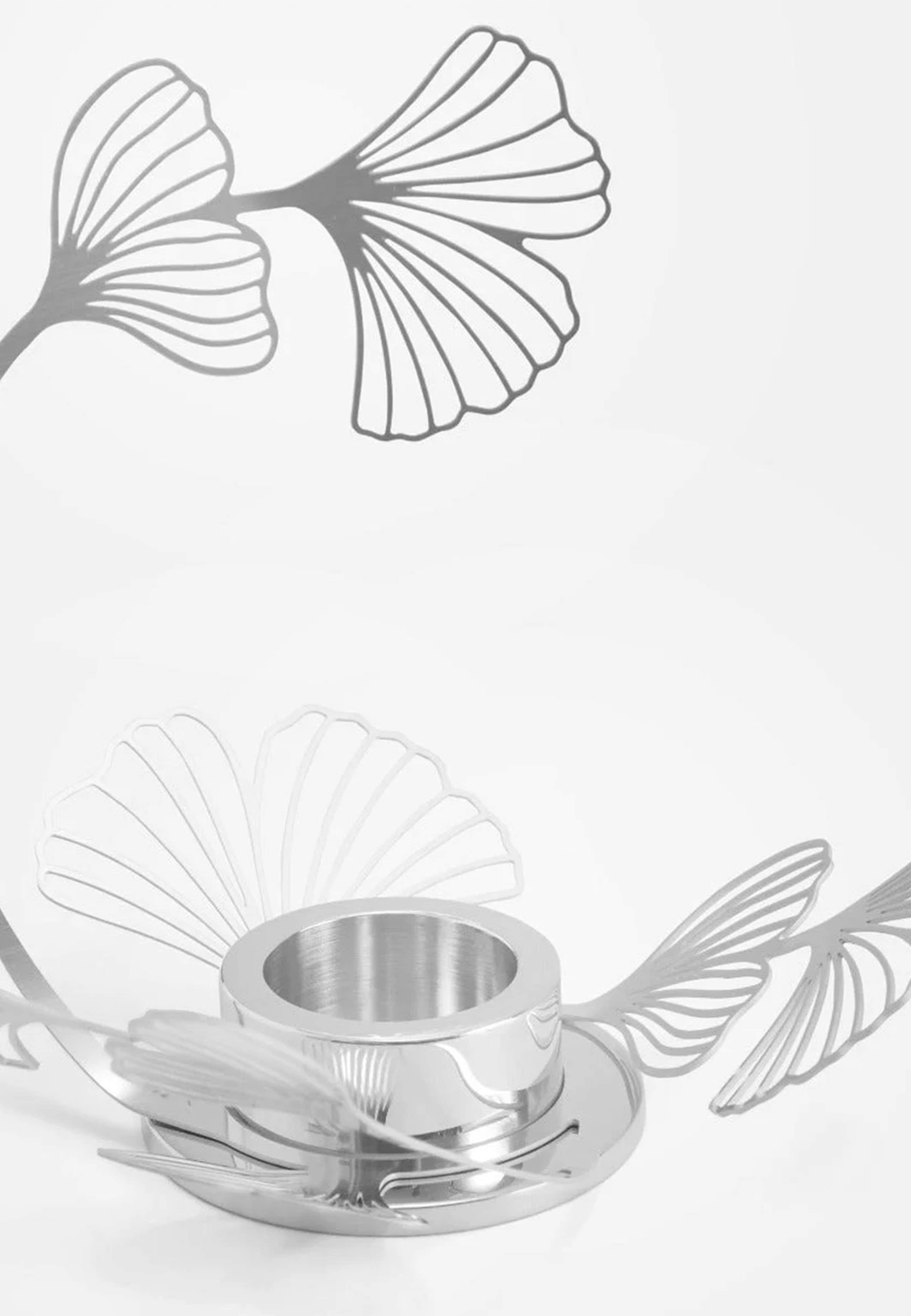 Skultuna Ljushållare BK.FLWR silver