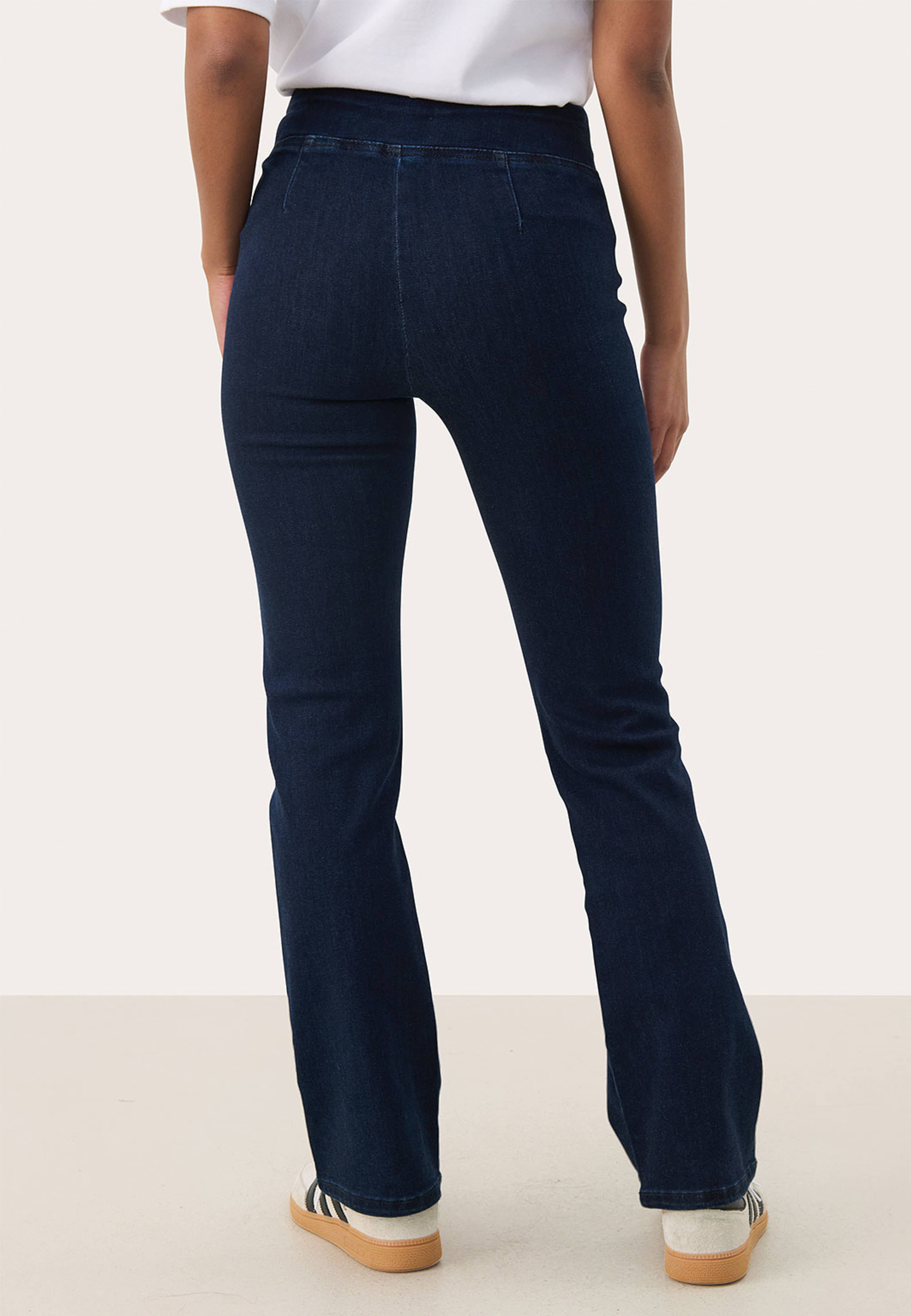 NikelasPW Trousers, från Part Two, i färgen Dark Blue Denim.