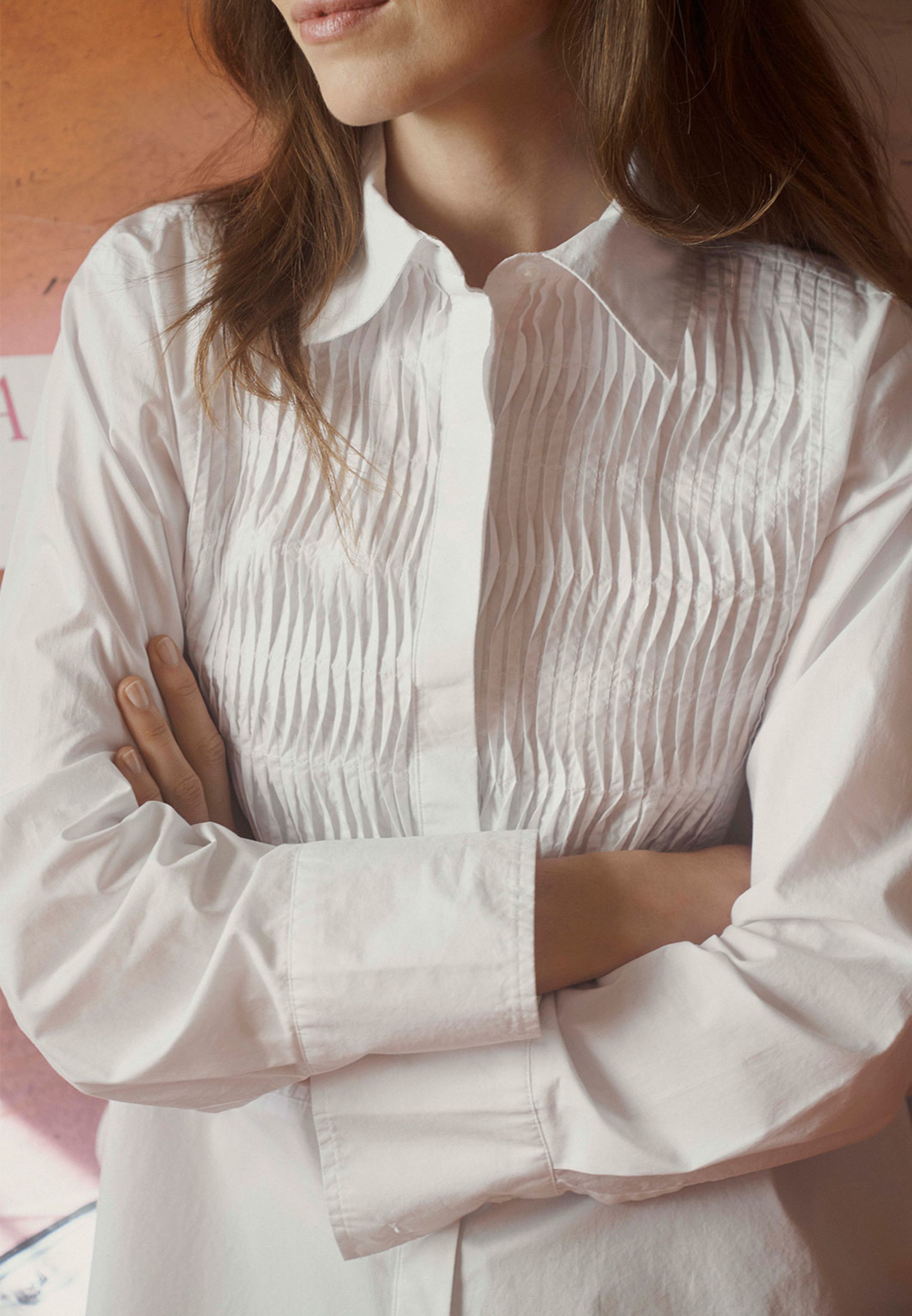 NatinkaPW Shirt, från Part Two, i färgen Bright White.