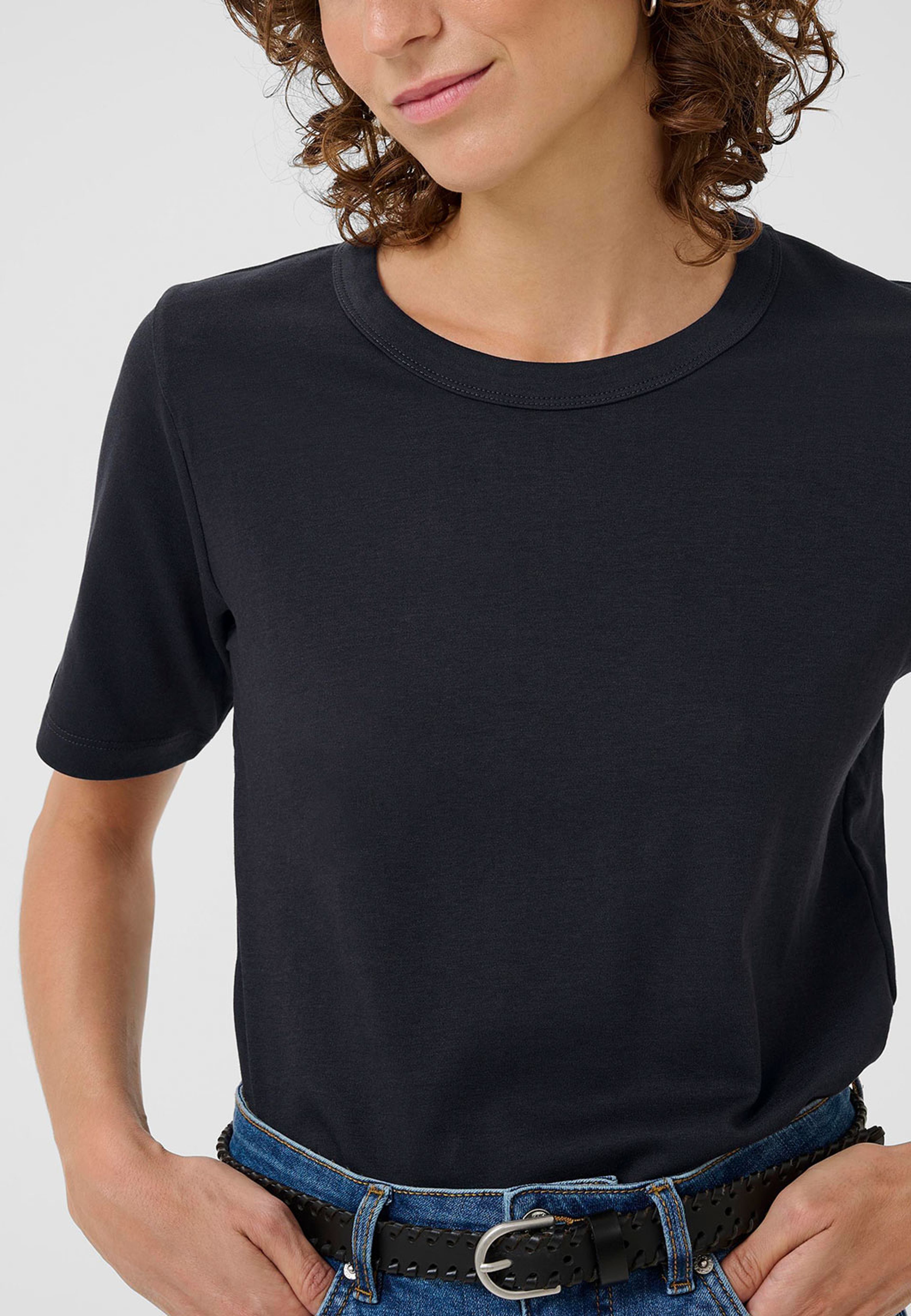 RatanaPW T-shirt, från Part Two, i färgen Dark Navy. Klicka för att öppna bilden i stort format