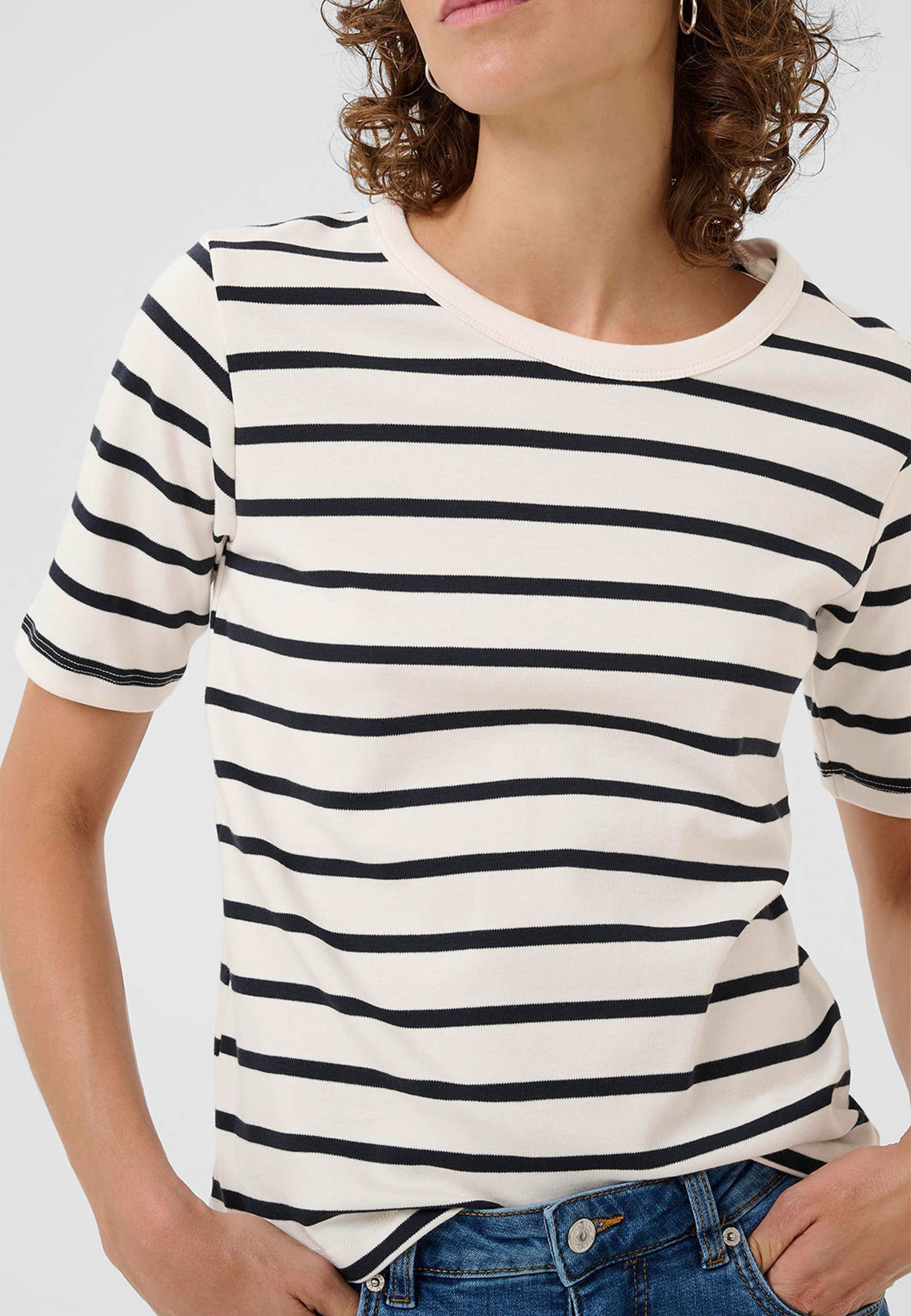 RatanaPW T-shirt, från Part Two, i färgen Dark Navy Stripe. Klicka för att öppna bilden i stort format