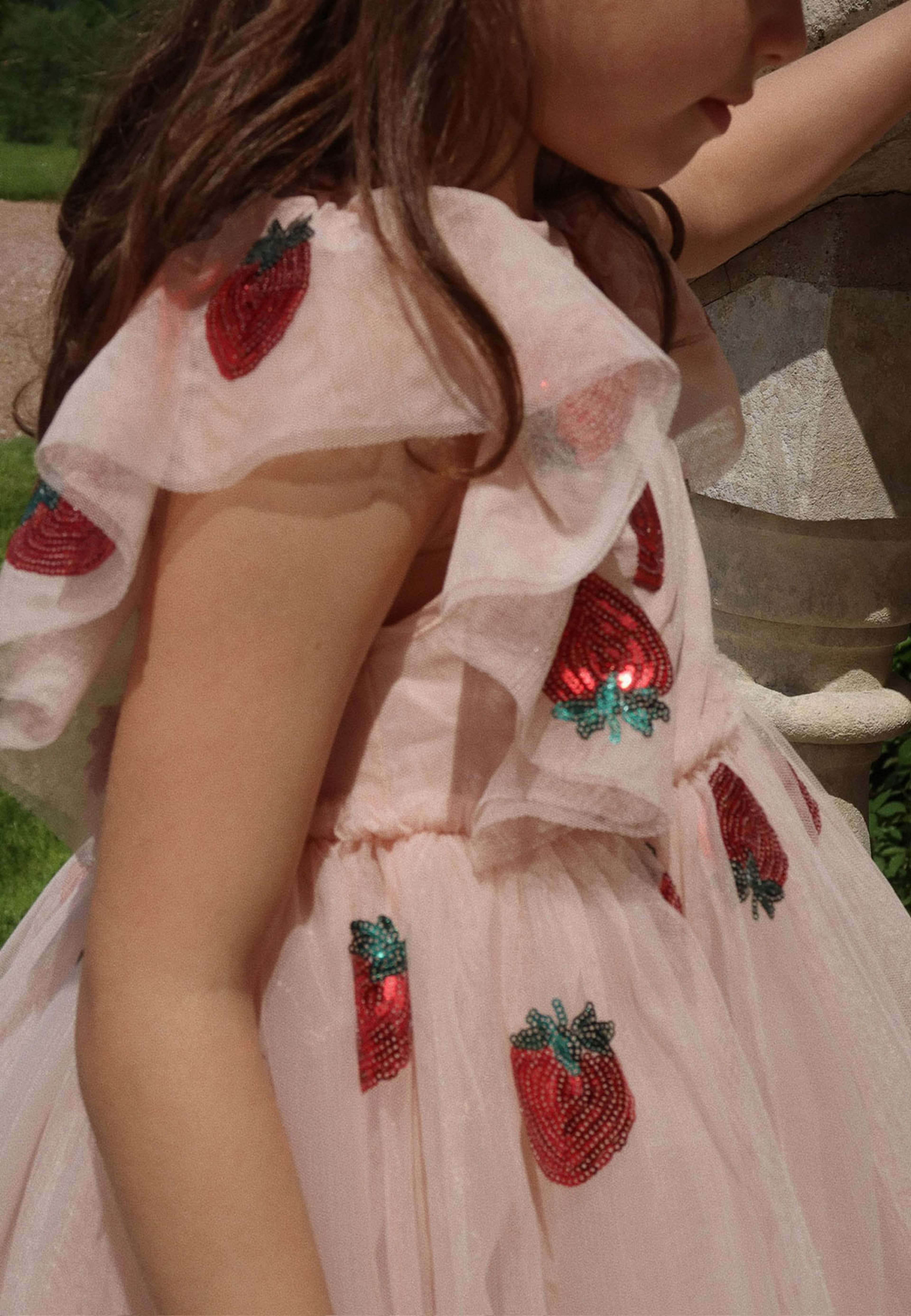 YVONNE FRILL DRESS
