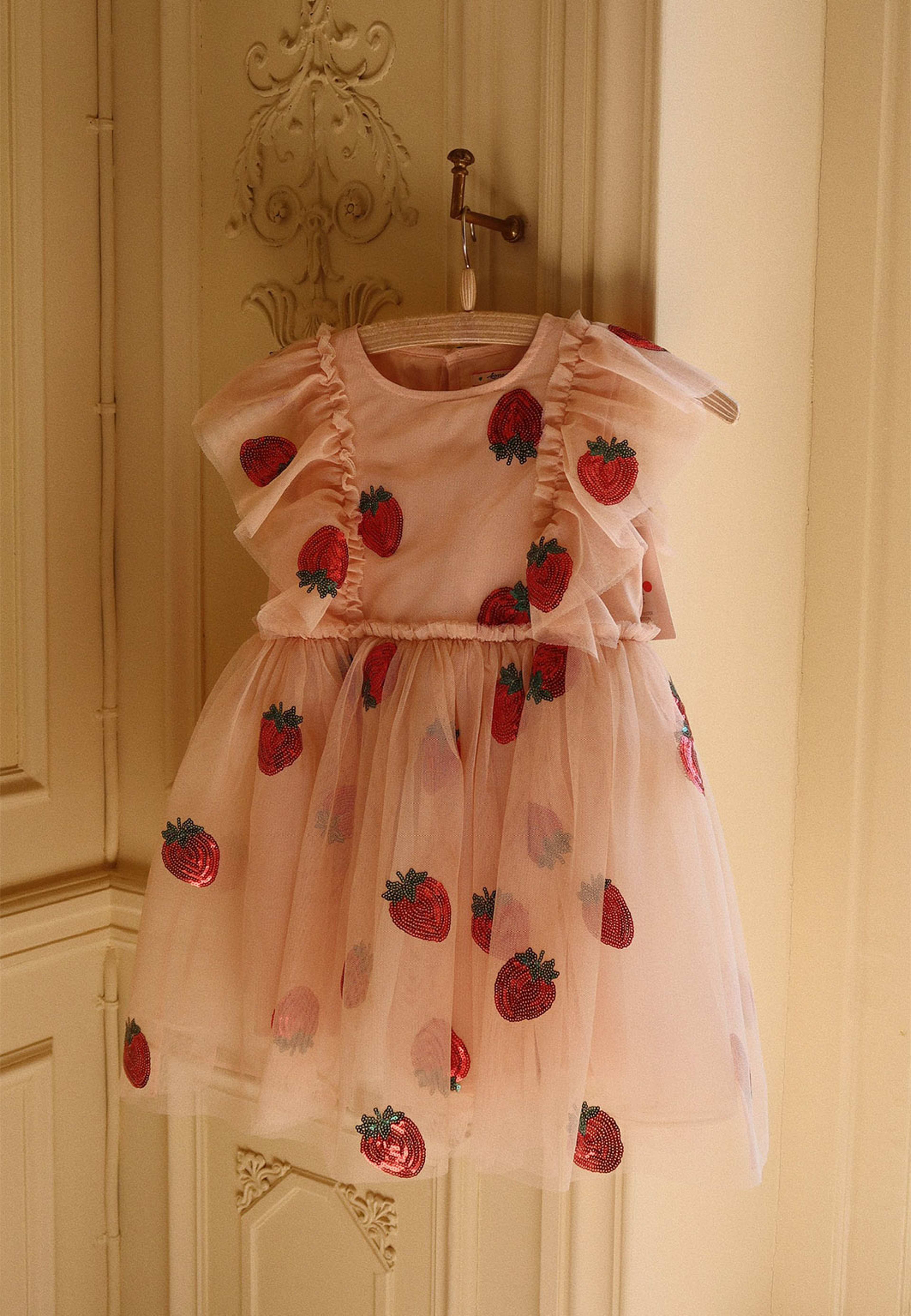 YVONNE FRILL DRESS