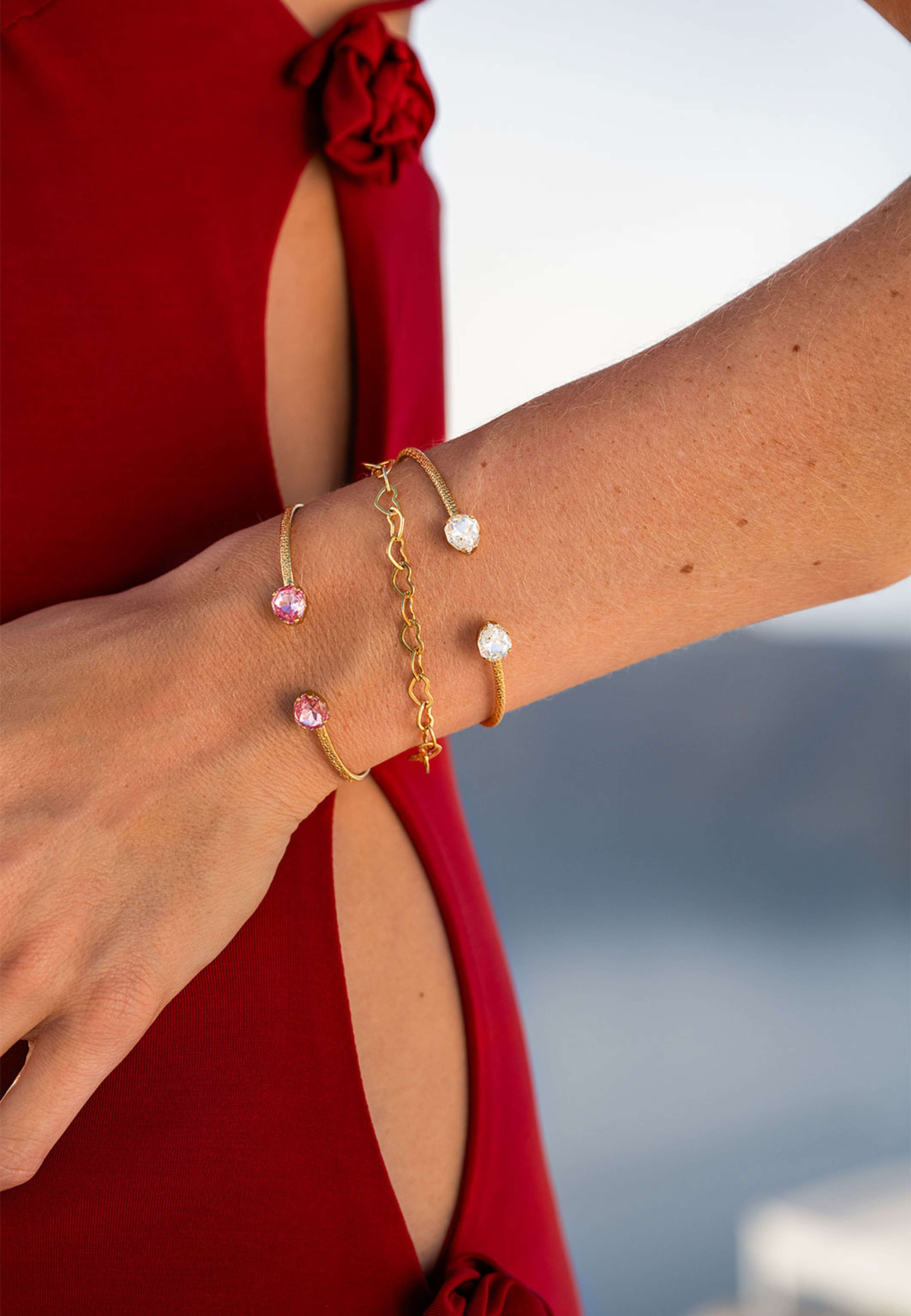Heart Chain Bracelet