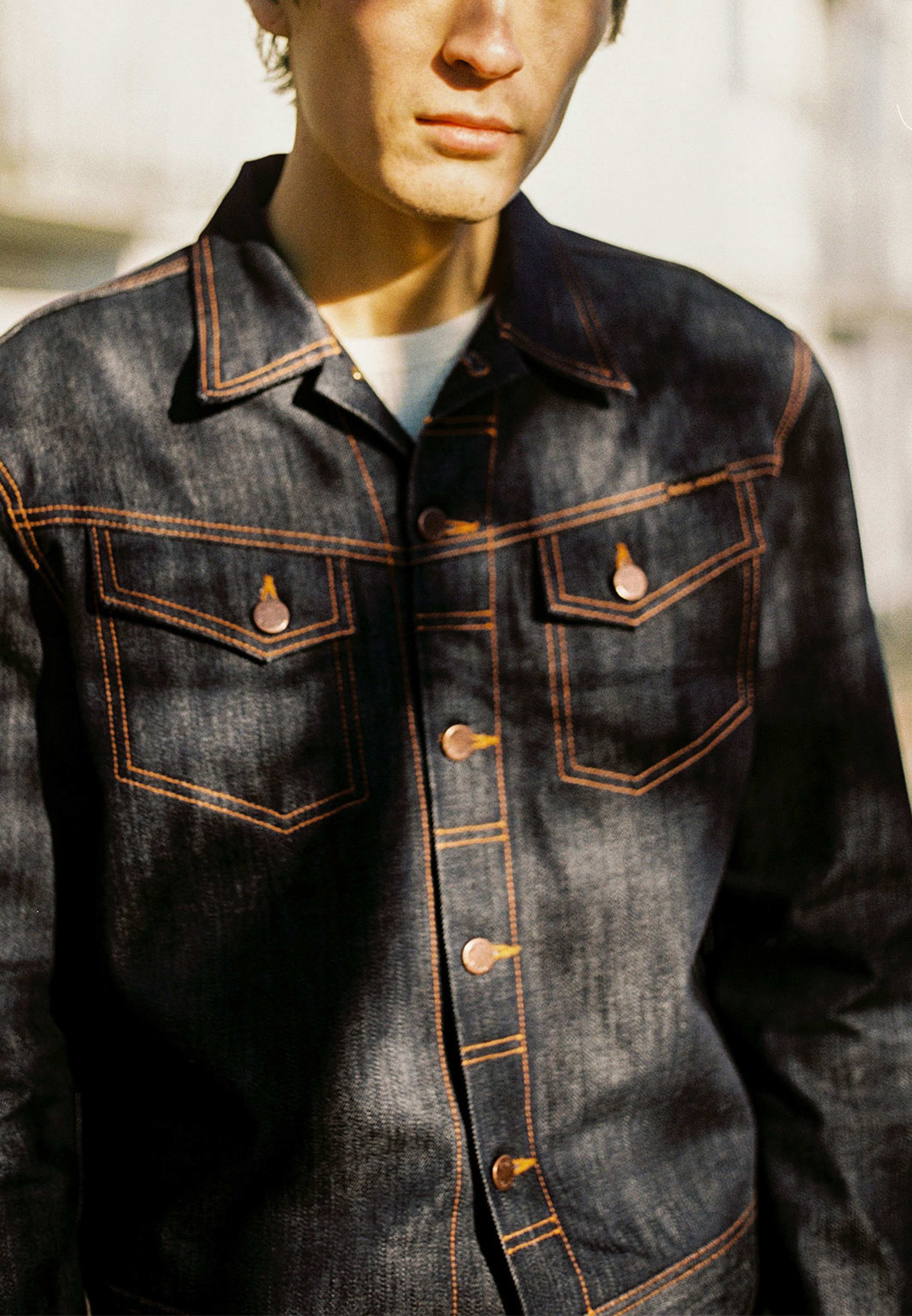 Conny Denim Jacket Dry Streaky
