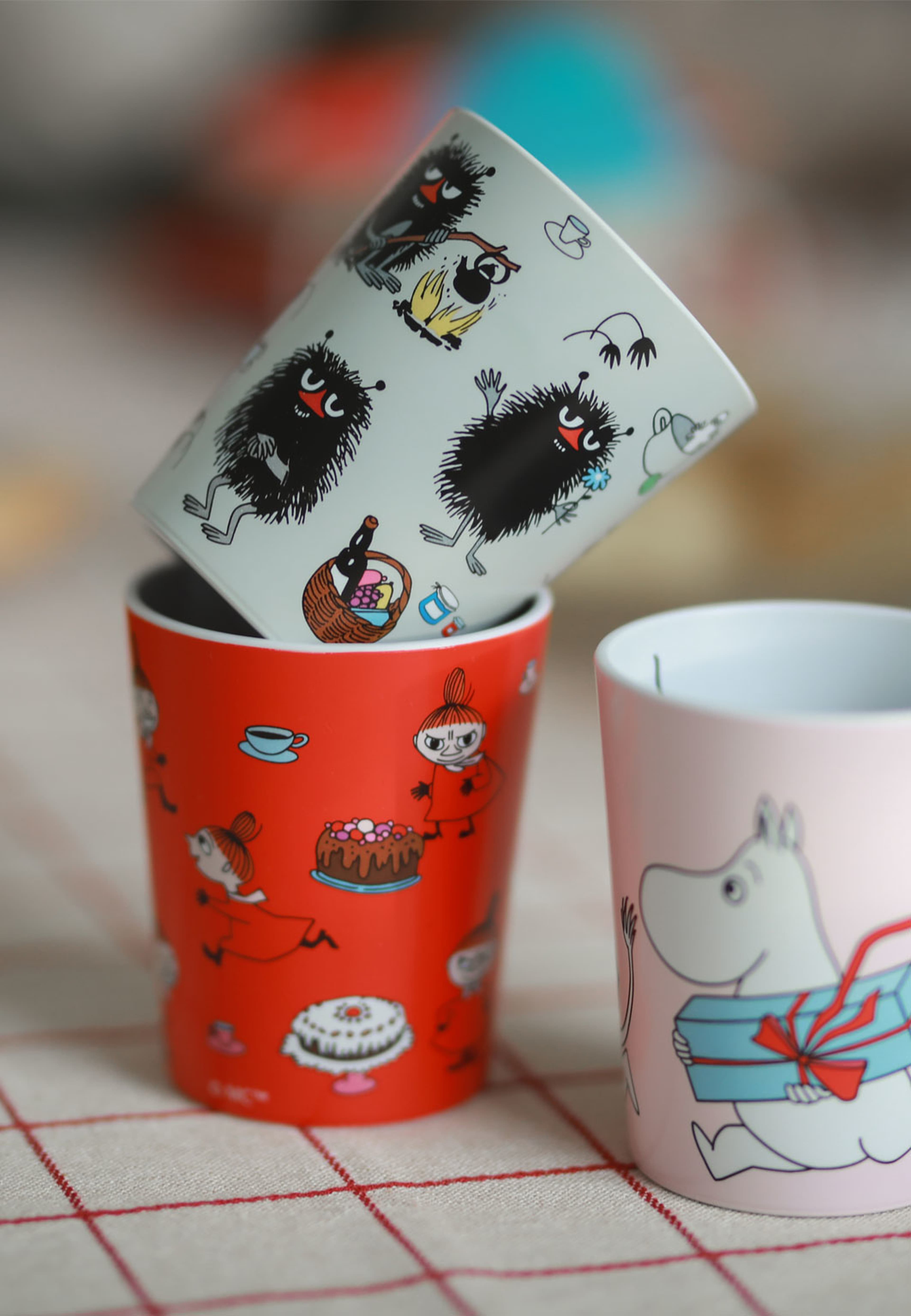 Mumin Lilla My, Tumblermugg, röd