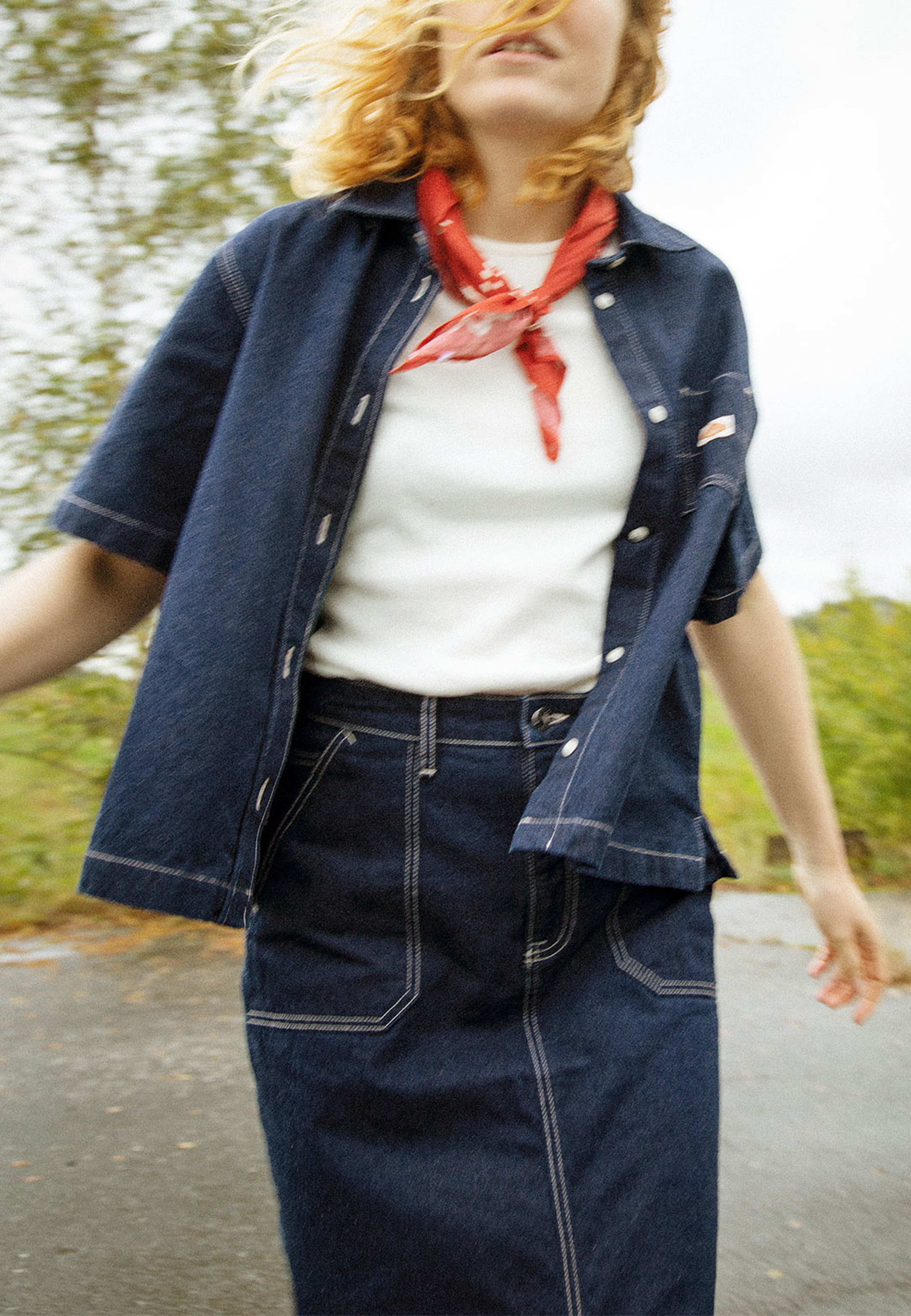 Lina Painter Denim Shirt