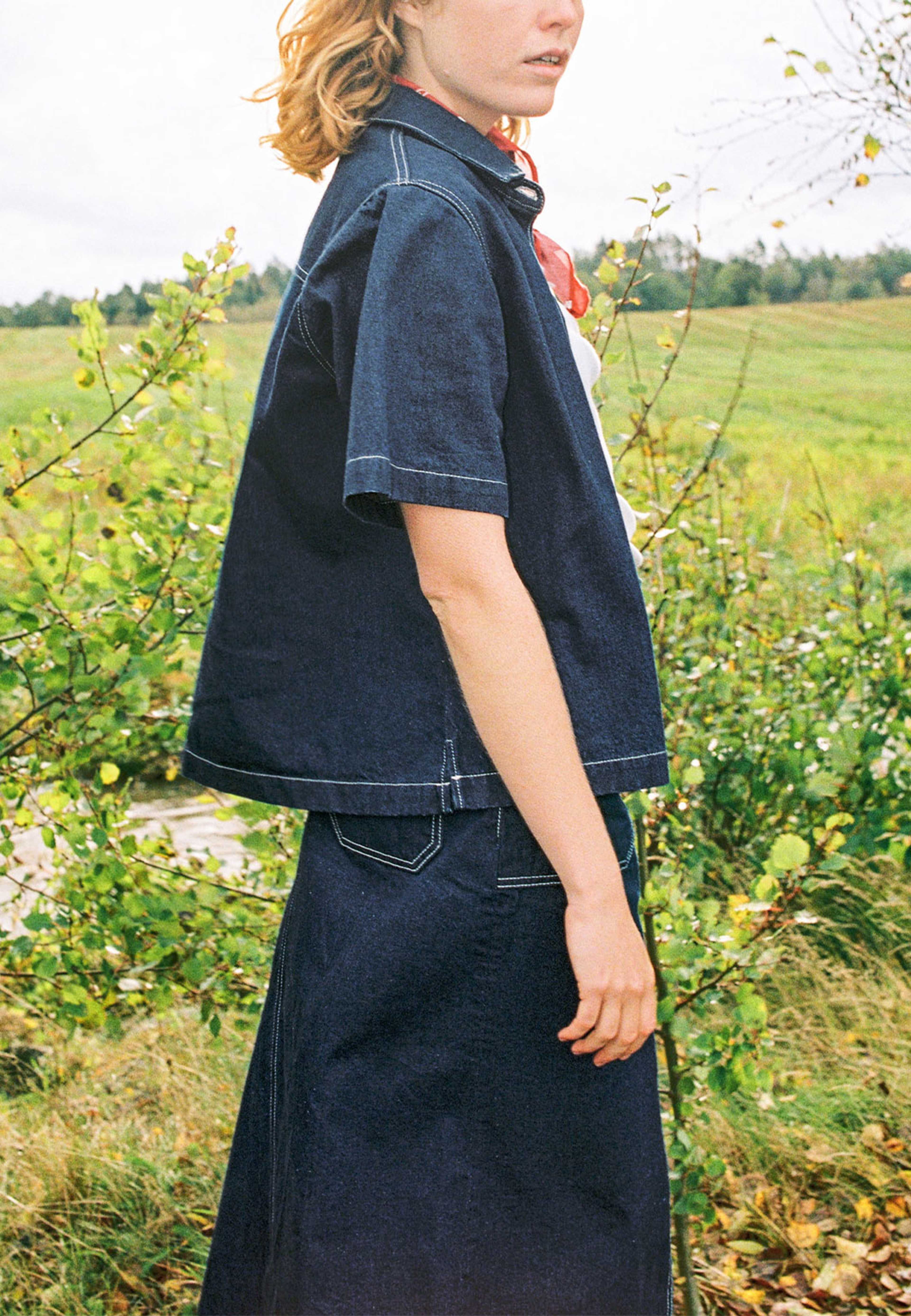 Lina Painter Denim Shirt