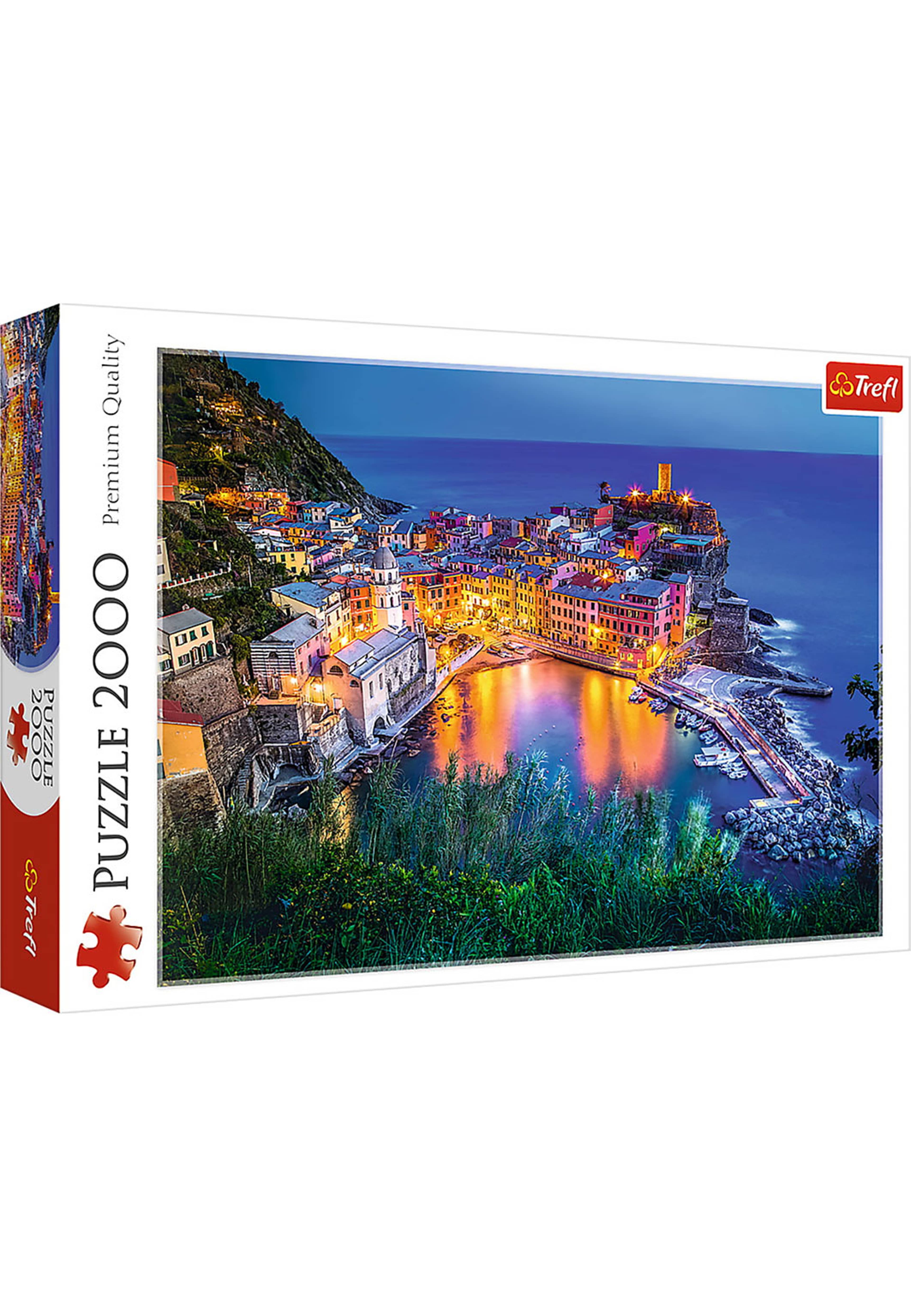2000 Bitar Vernazza At Dusk, från Trefl, i färgen Multicolor. Klicka för att öppna bilden i stort format
