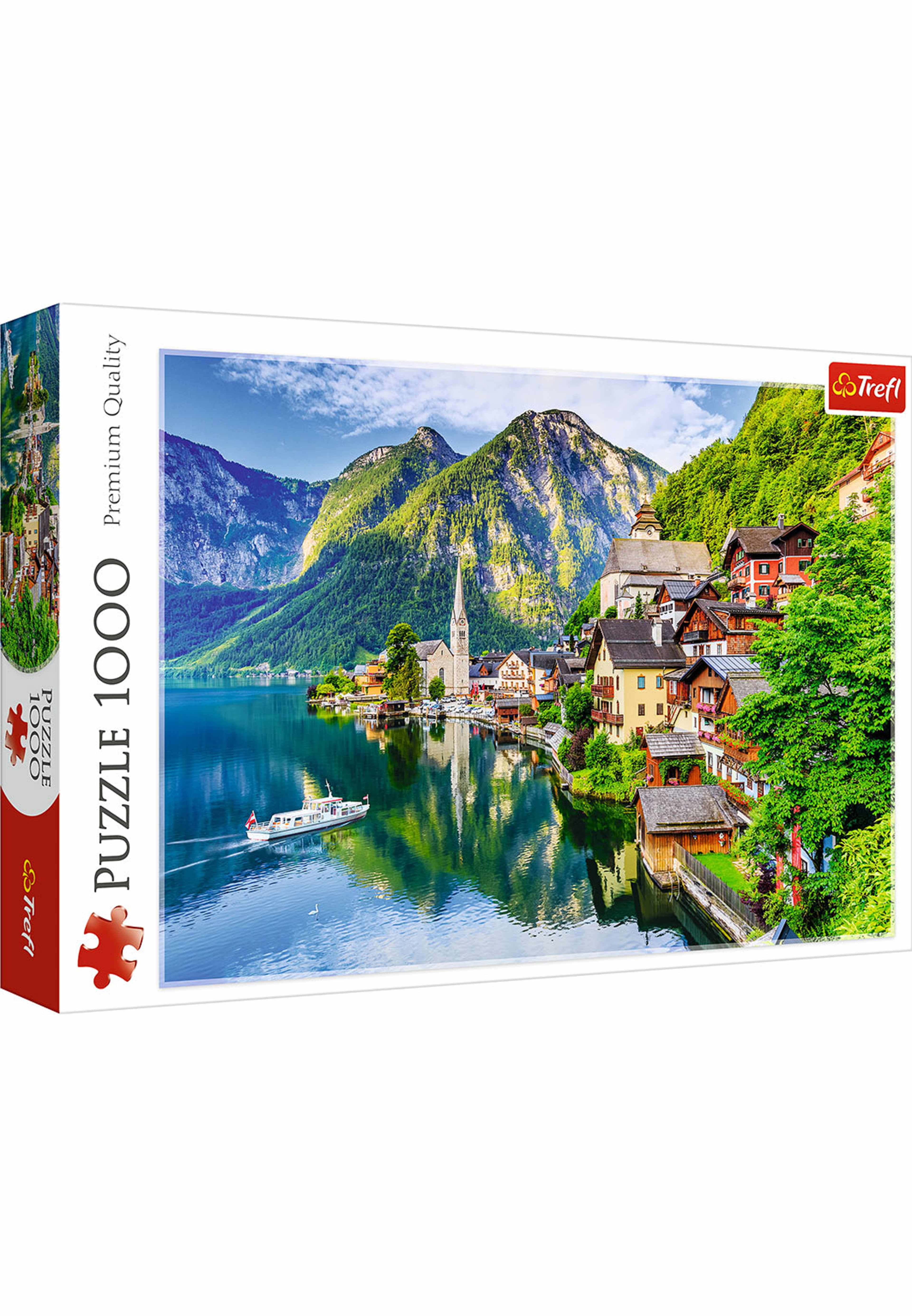 1000 Bitar Hallstatt, Austria, från Trefl, i färgen Multicolor. Klicka för att öppna bilden i stort format