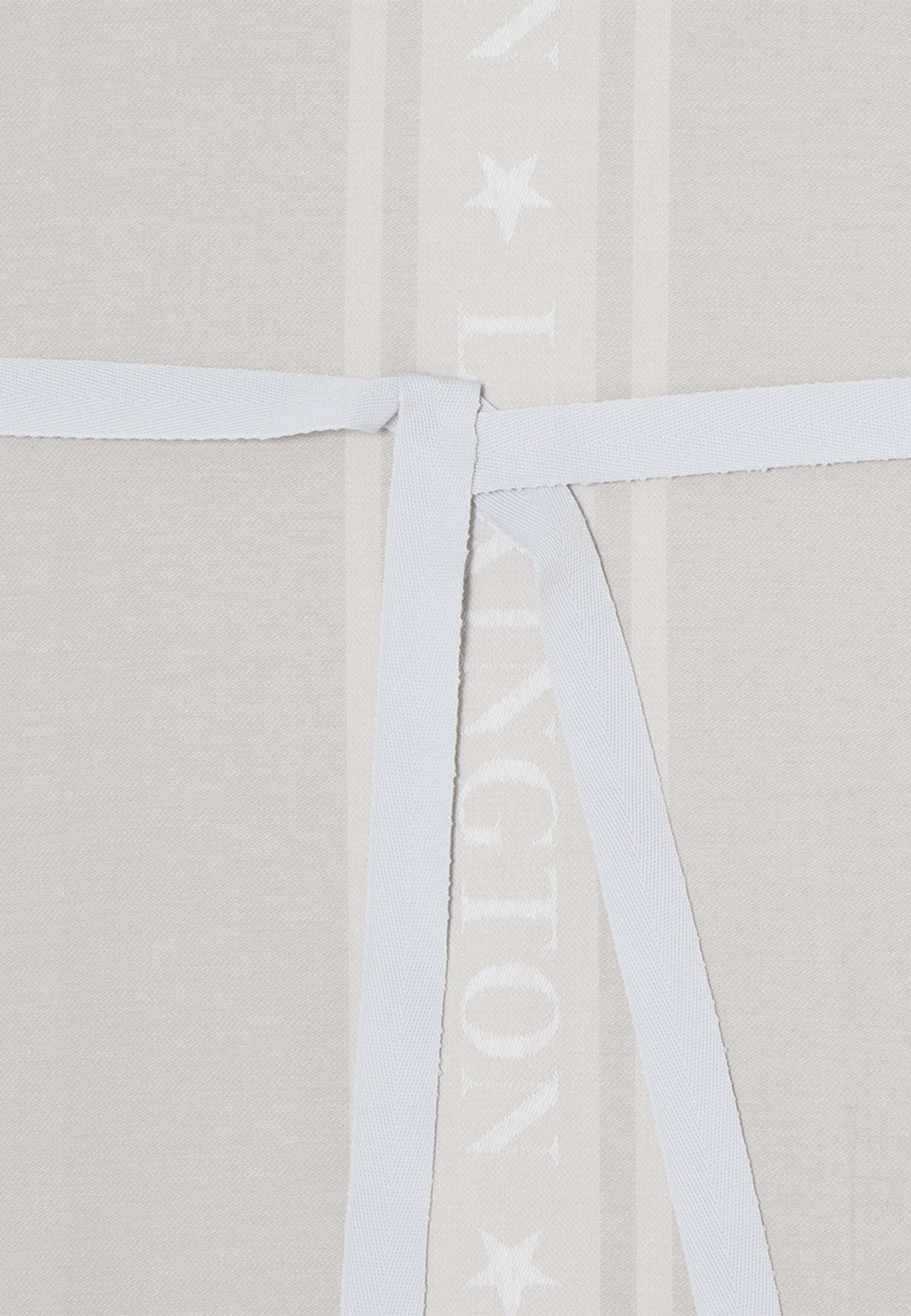 Icons Cotton Jacquard Star Apron, från Lexington, i färgen Beige/White. Klicka för att öppna bilden i stort format