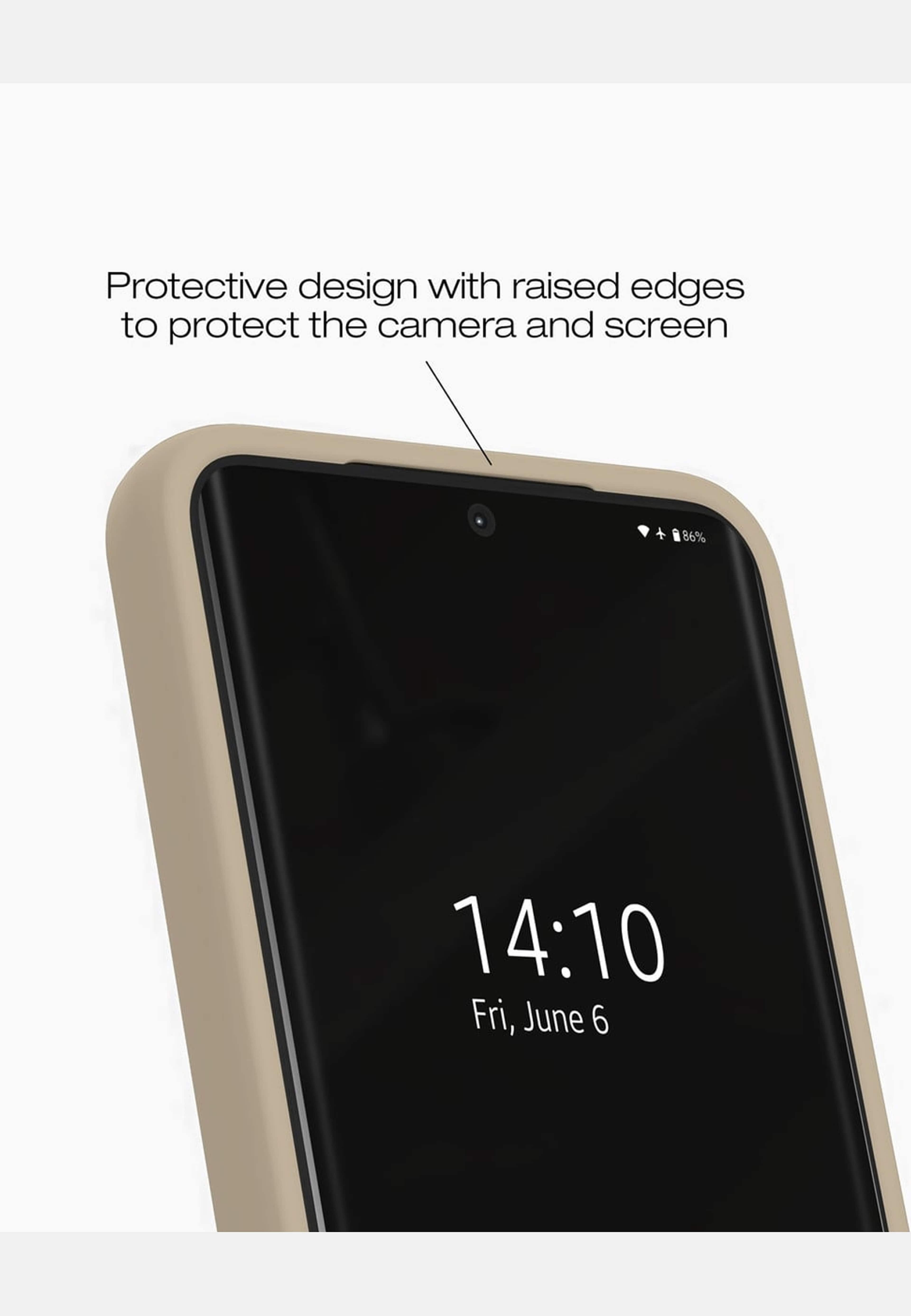 Silicone Case Magsafe Galaxy S26 Plus Beige, från Ideal Of Sweden, i färgen beige. Klicka för att öppna bilden i stort format