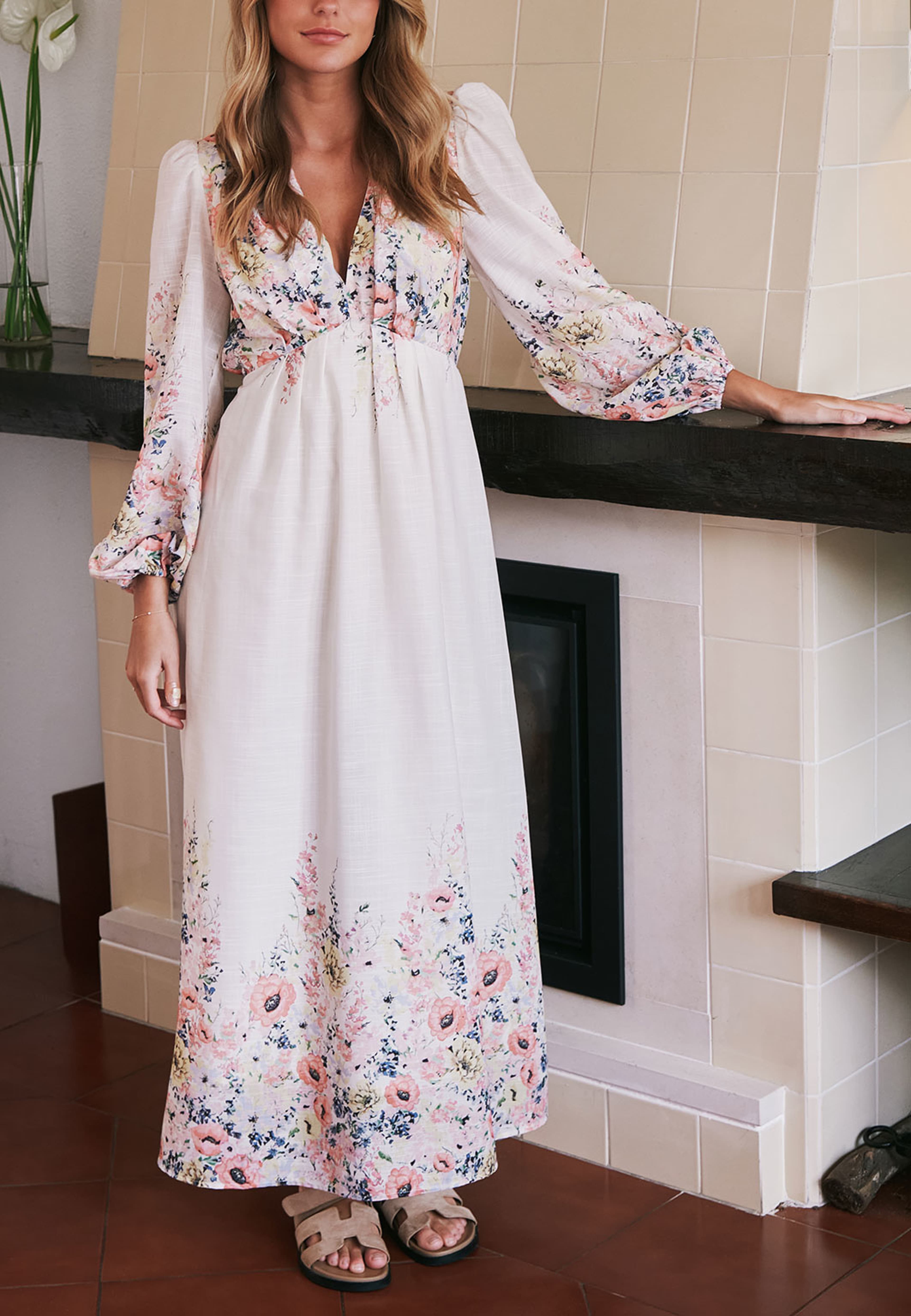 Silfi Flower Print Dress