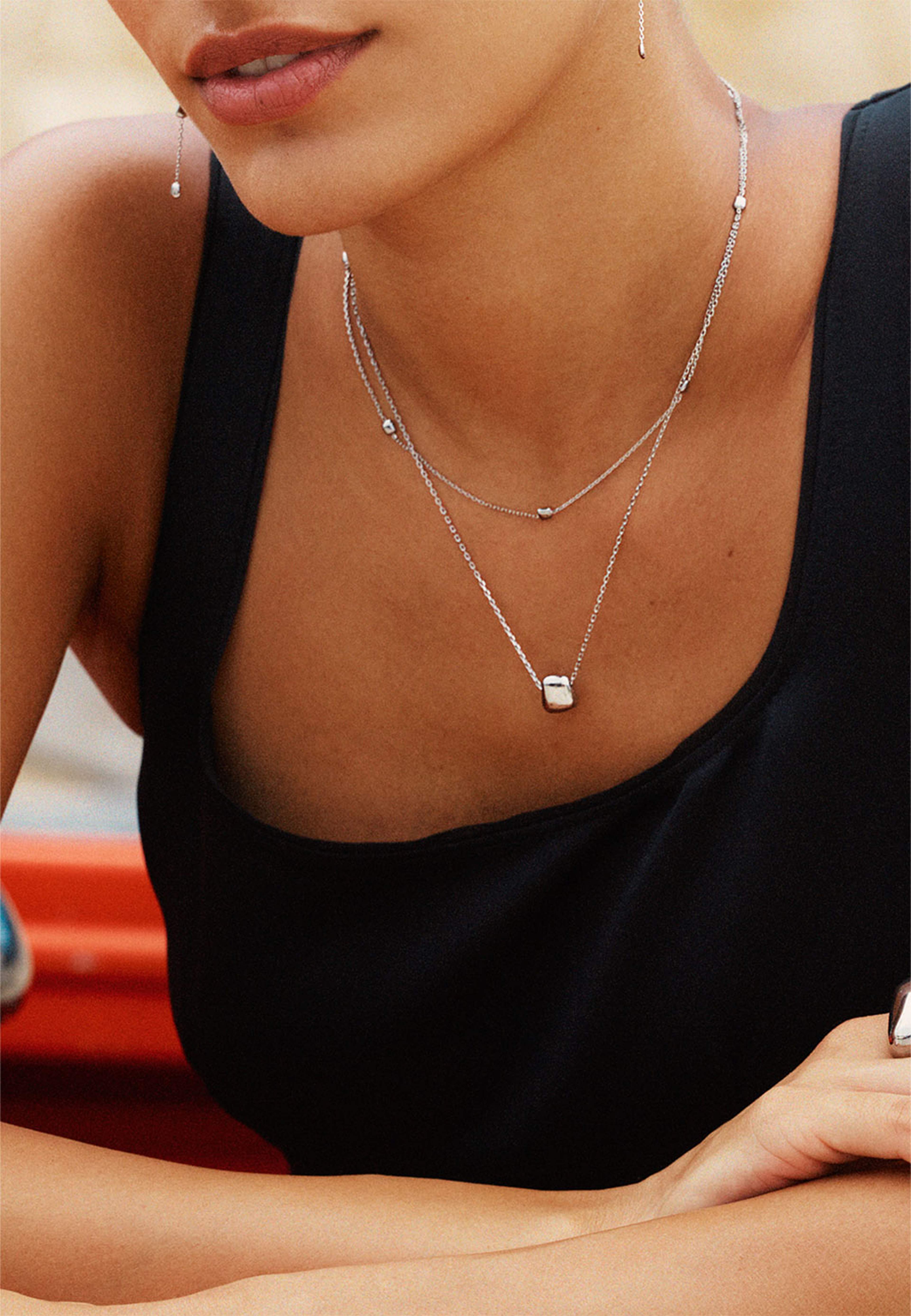 Mira Necklace Multi Steel