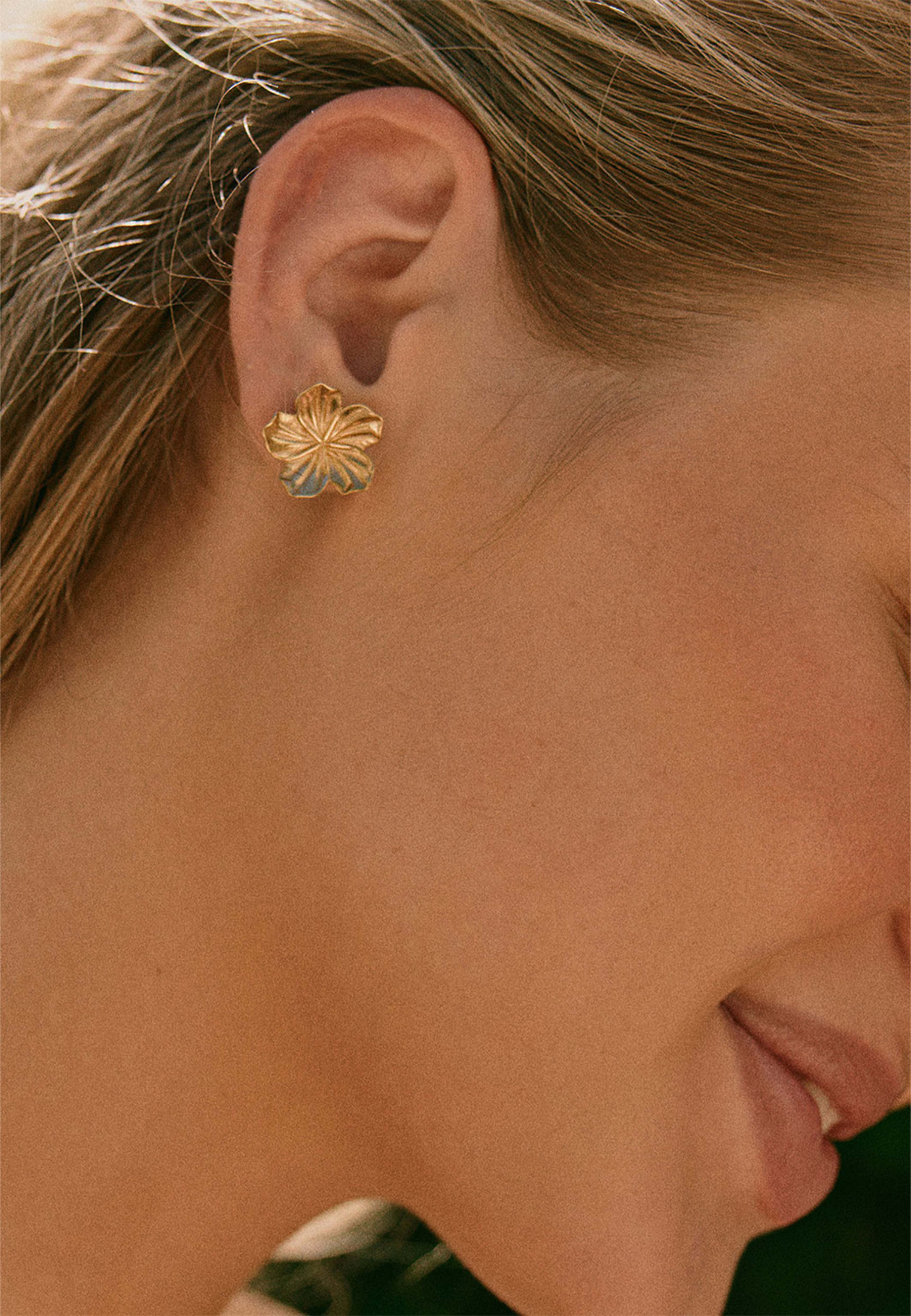 Jasmine Studs S Gold