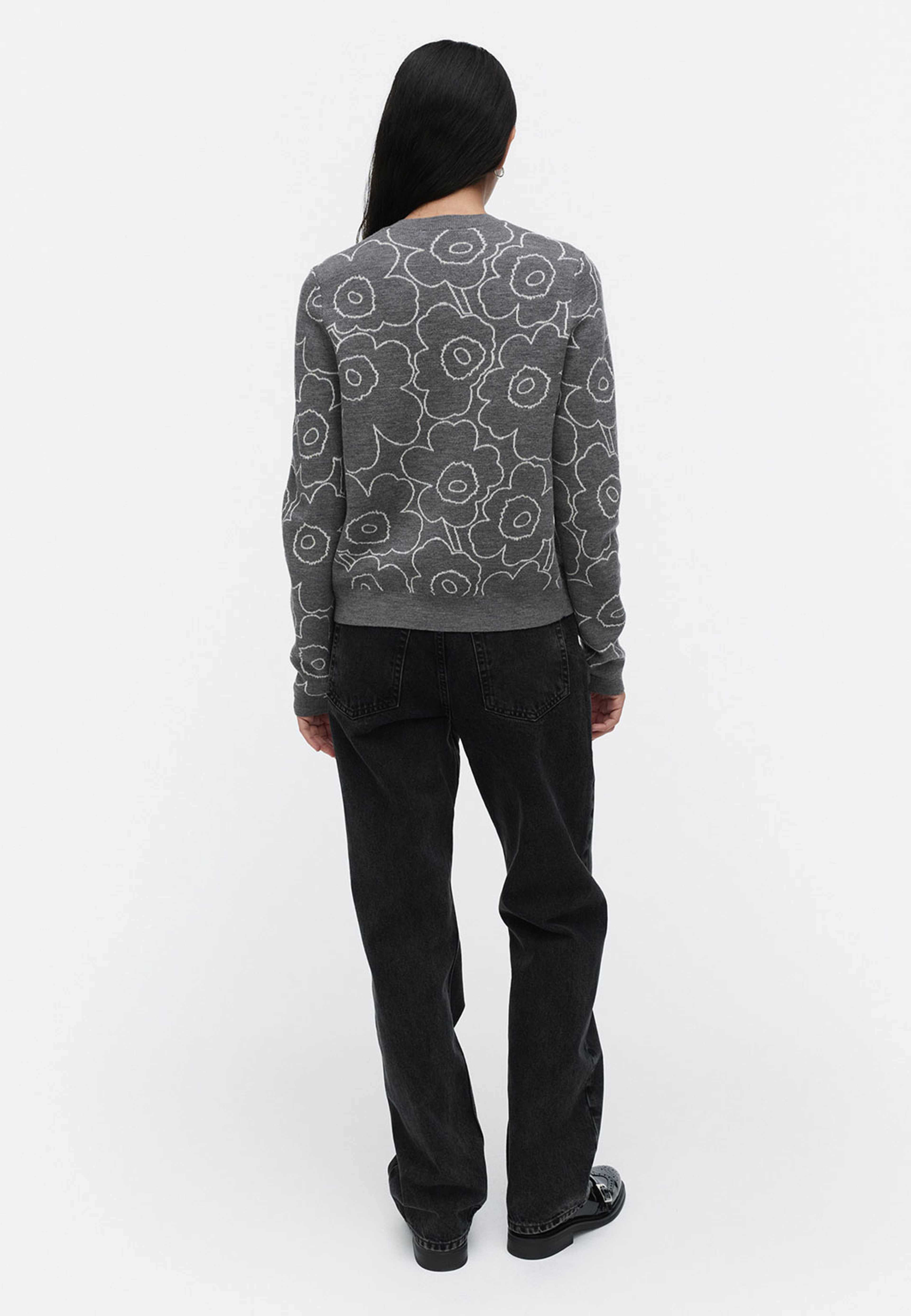 VILLI PIIRTO UNIKKO Jacket, från Marimekko, i färgen Dark Grey, Off White.