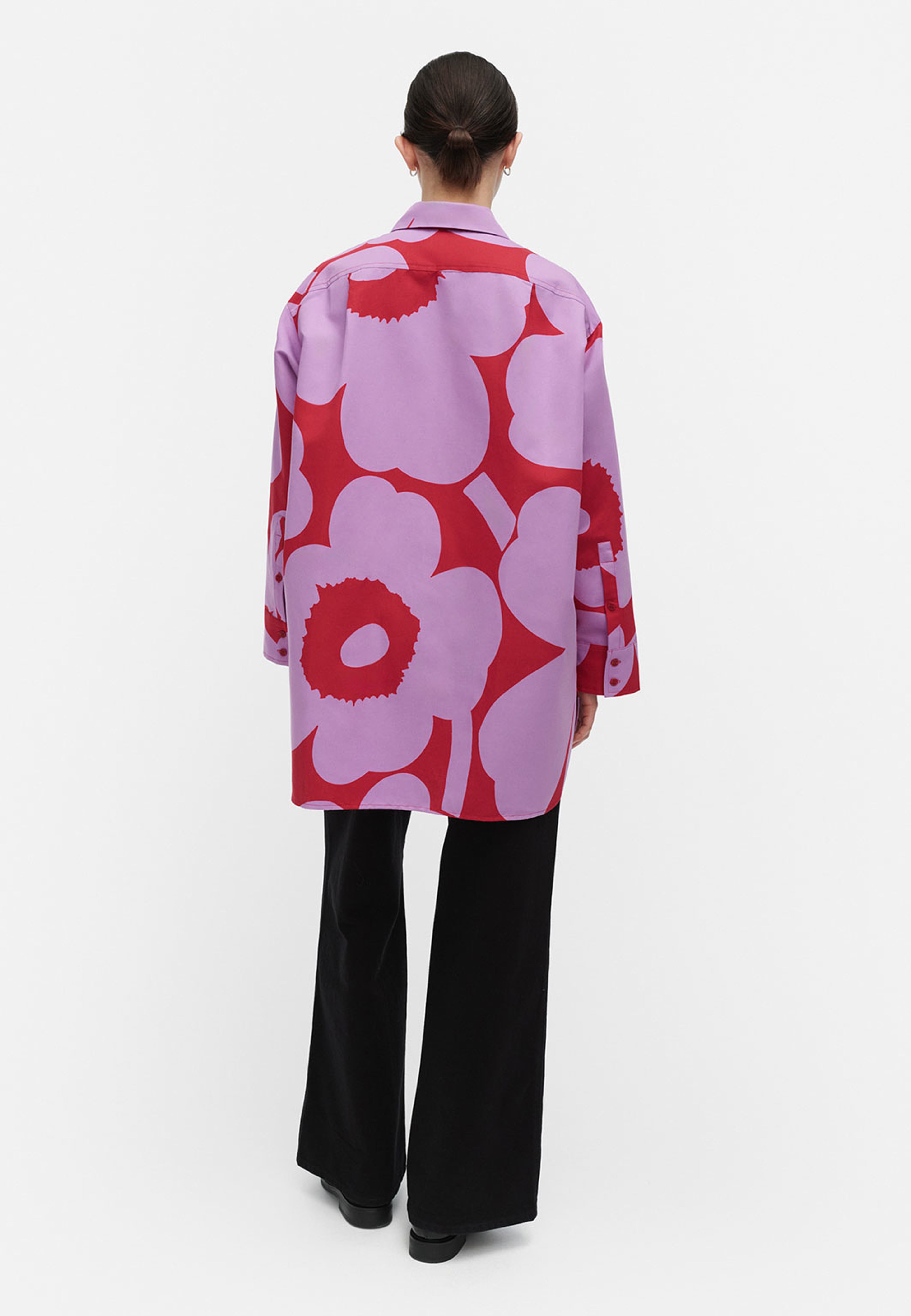 HEITTO UNIKKO Shirt, från Marimekko, i färgen Purple, Red.