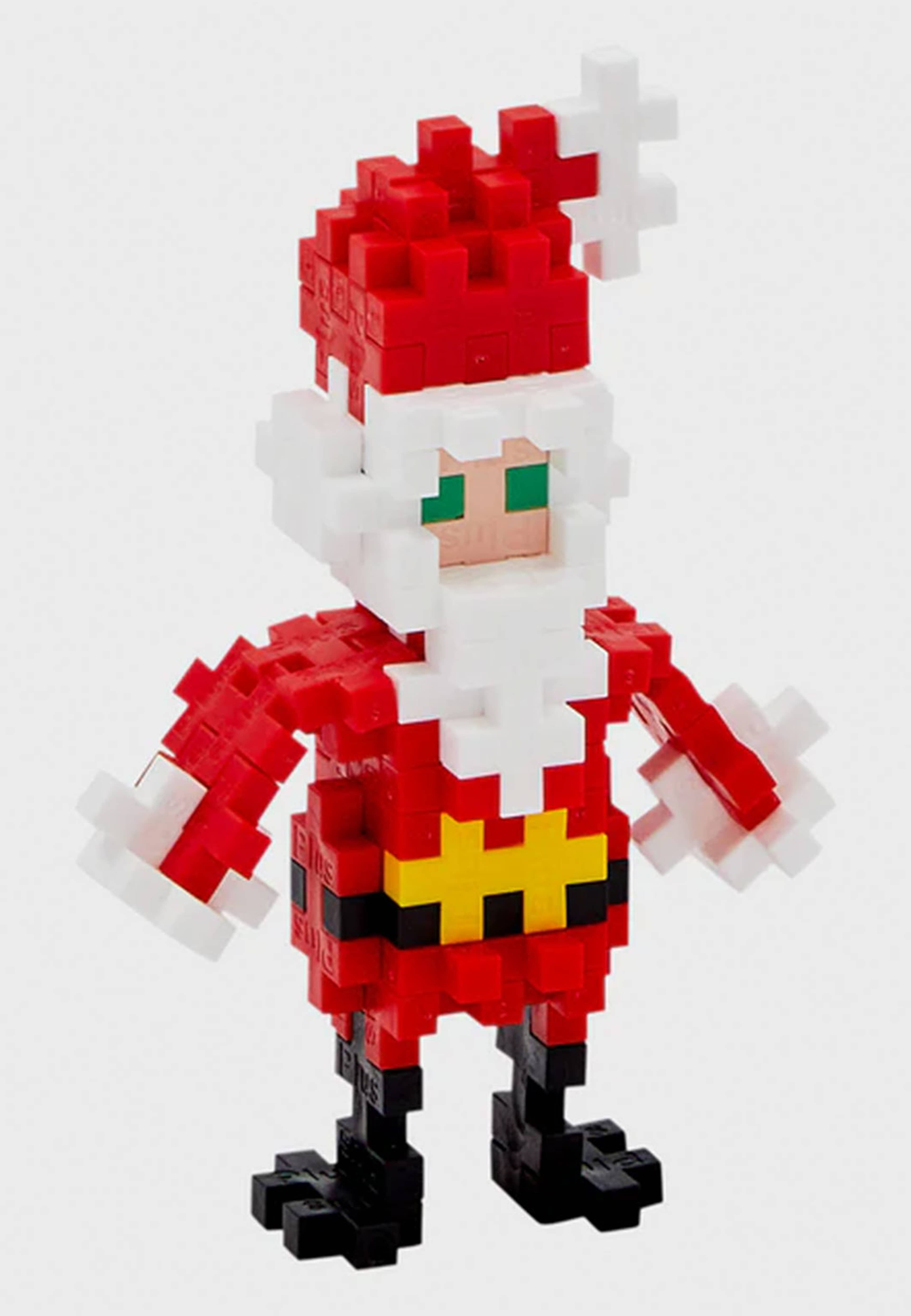 Jultomten 100 bitar, från PLUS PLUS, i färgen Red.