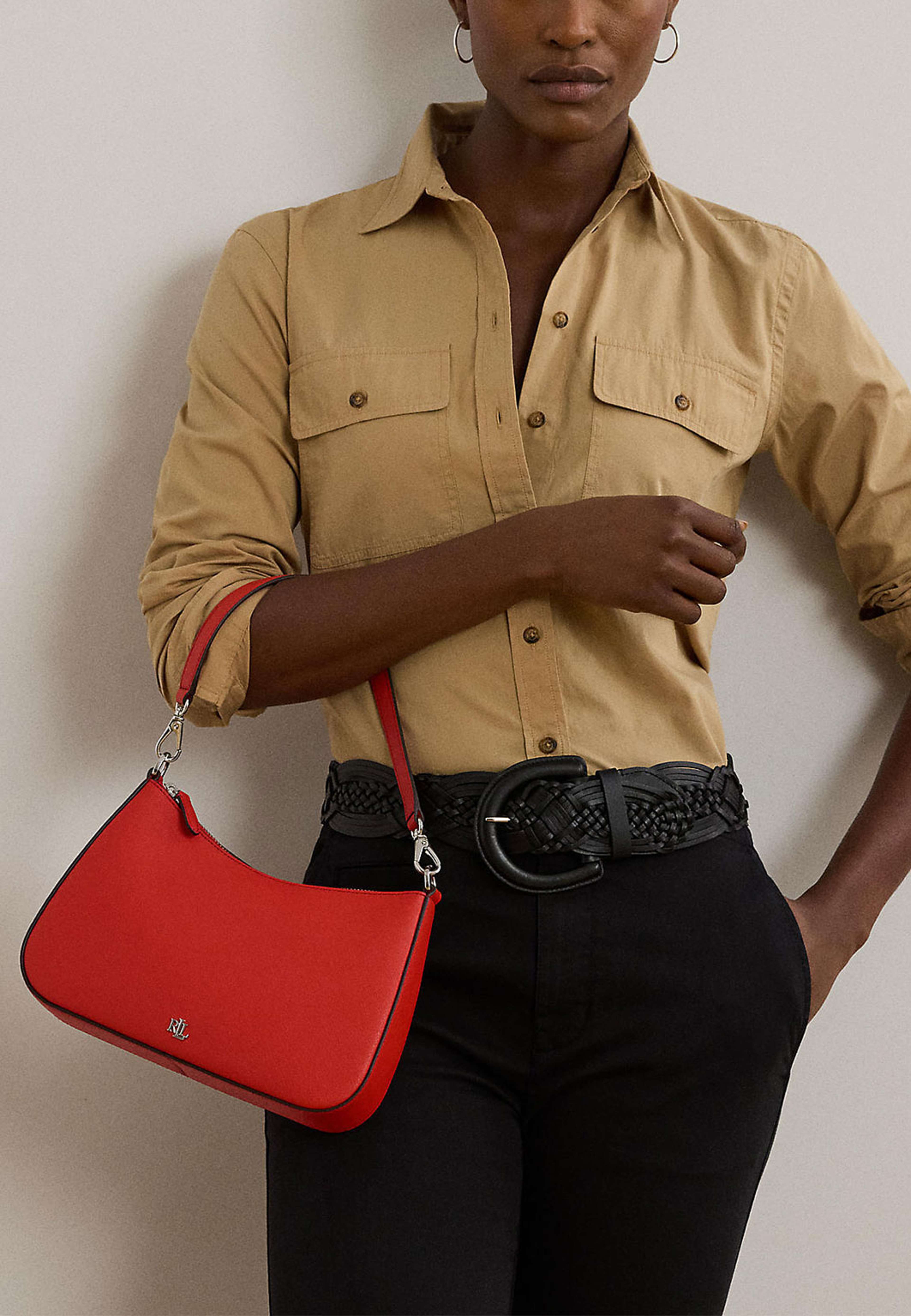 Crosshatch Leather Medium Danni Bag