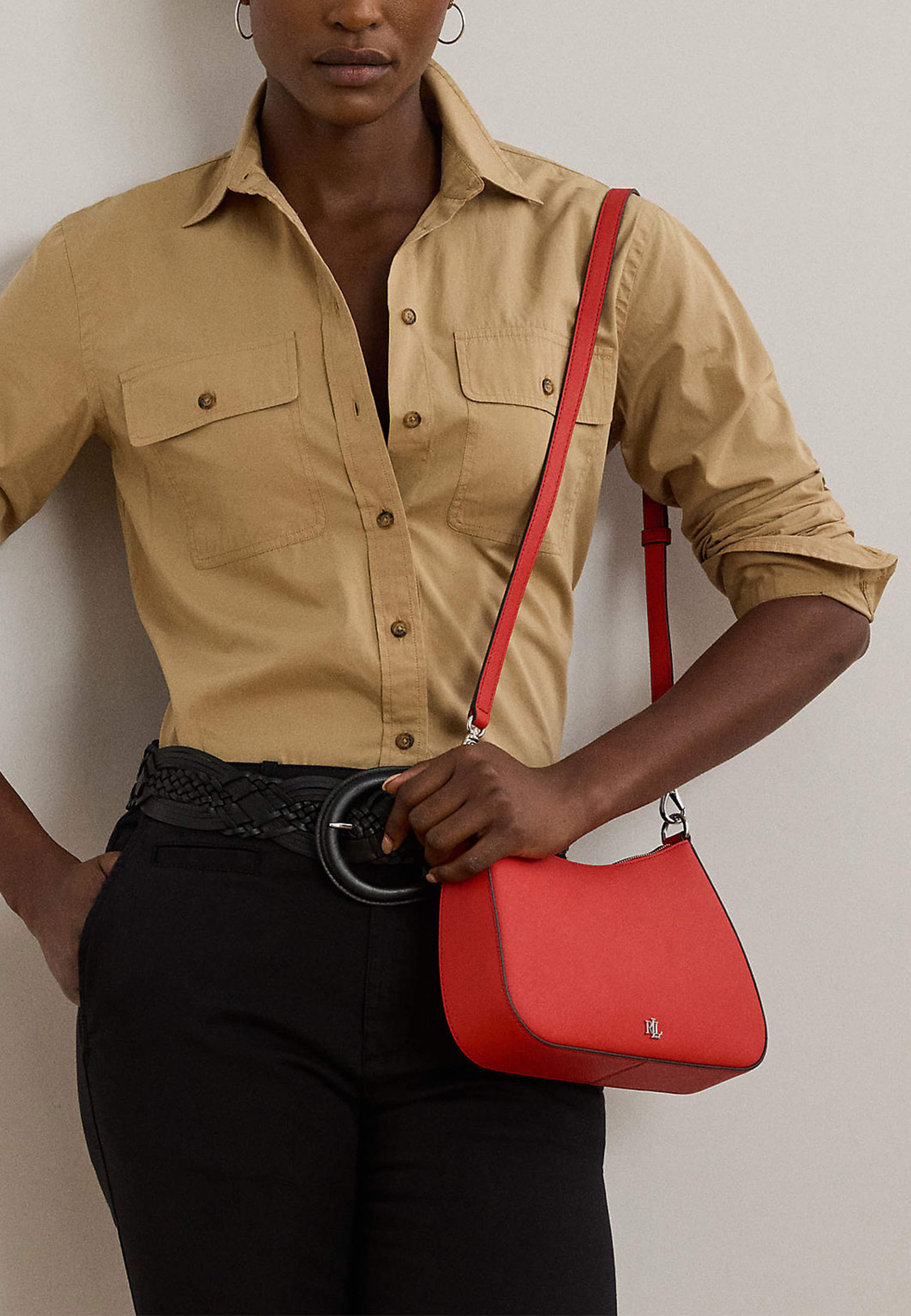 Crosshatch Leather Medium Danni Bag