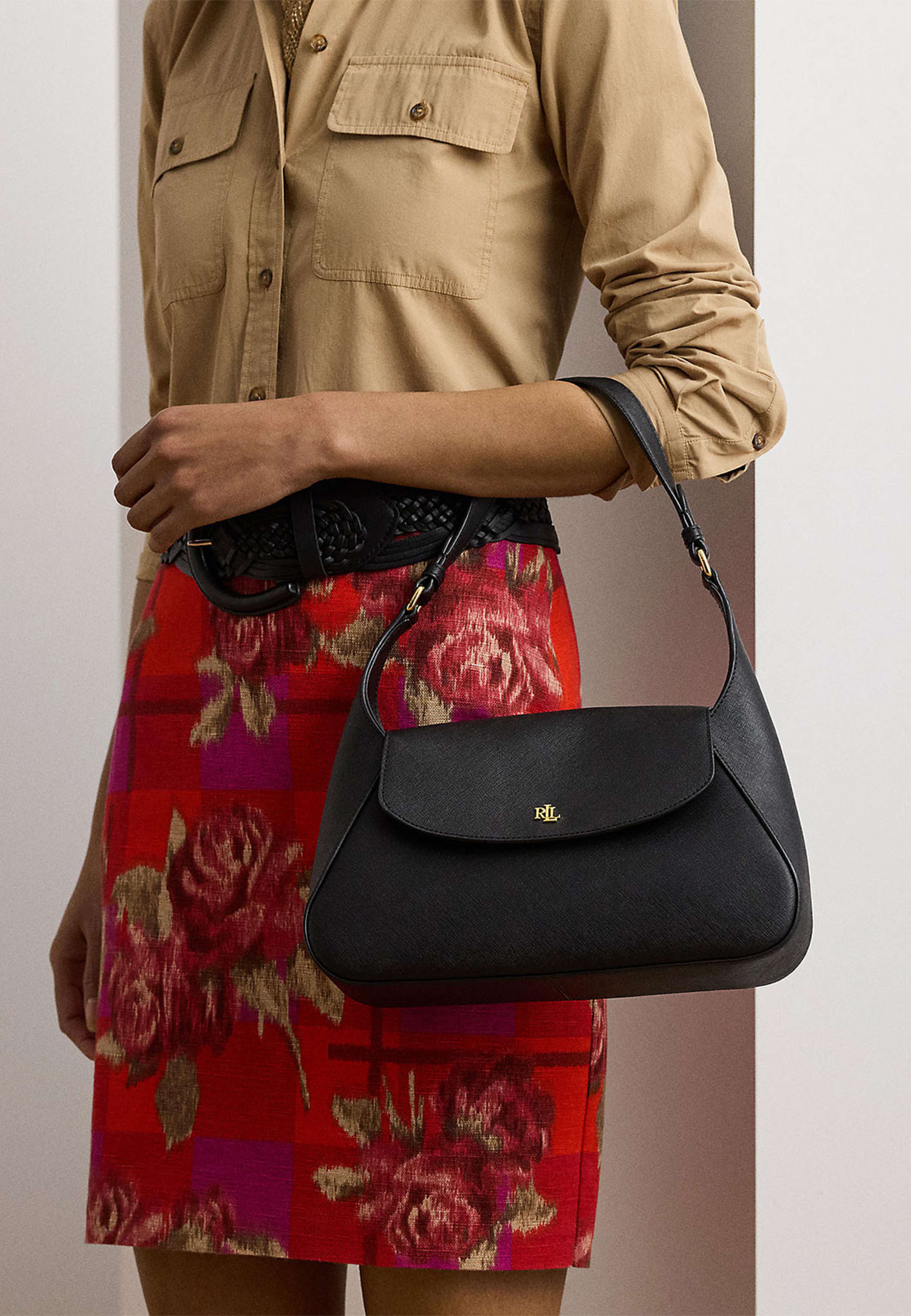 Crosshatch Medium Schylar Shoulder Bag