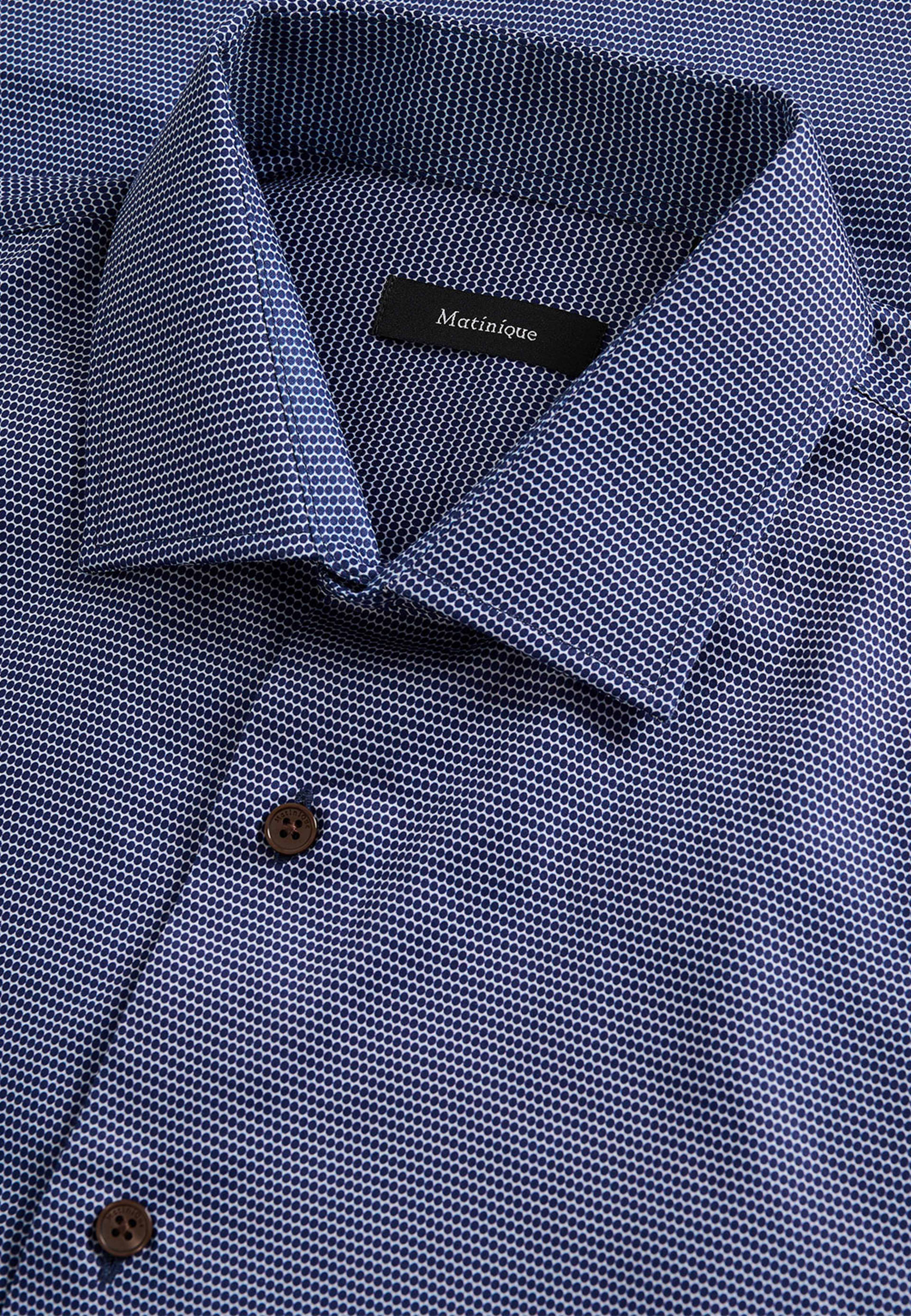 Trostol Bn Shirt, från Matinique, i färgen Dark Navy. Klicka för att öppna bilden i stort format