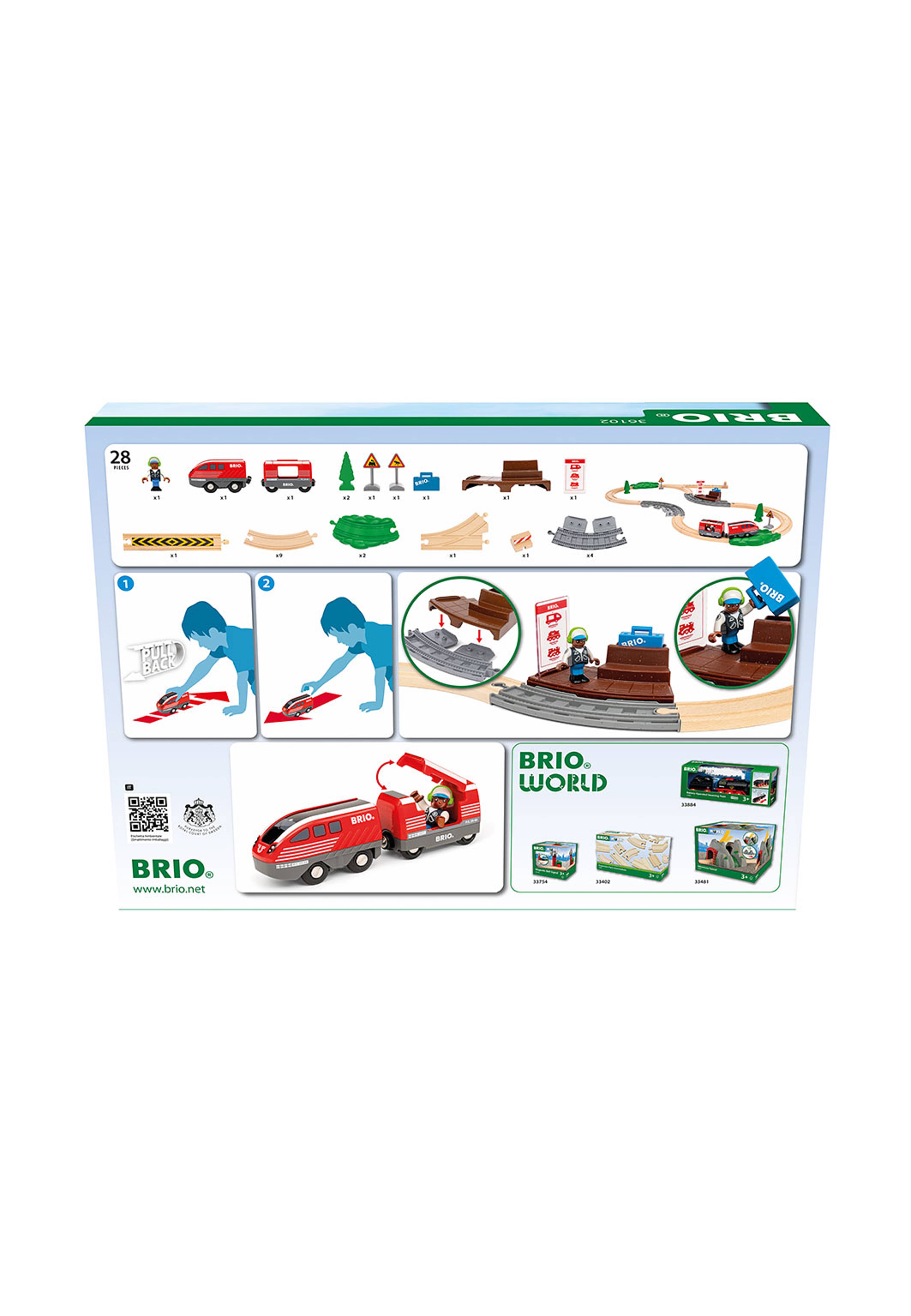 Pull Back Train Set