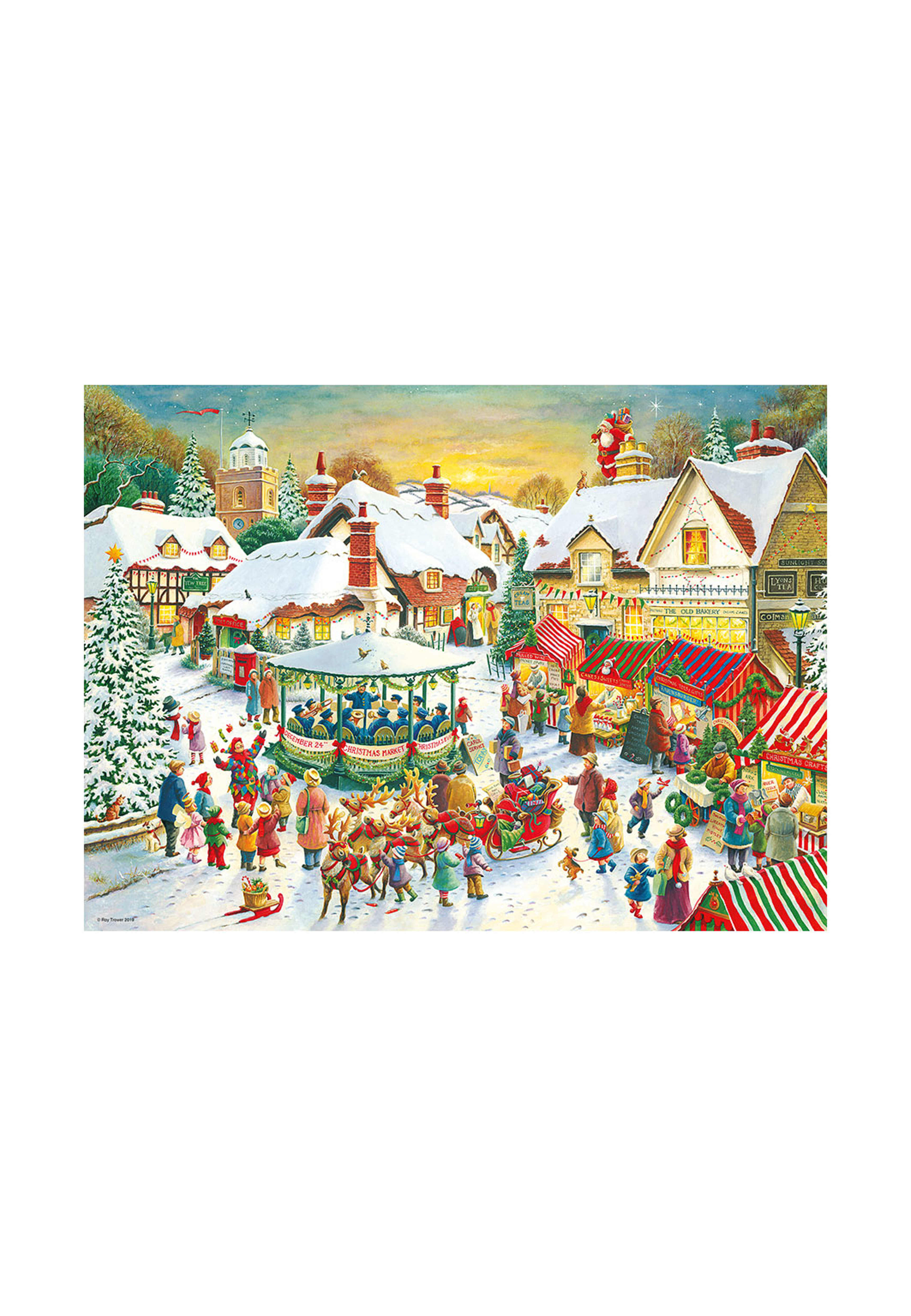 Pussel Christmas Collection No1 2x500 bitar, från RAVENSBURGER, i färgen Multicolor.
