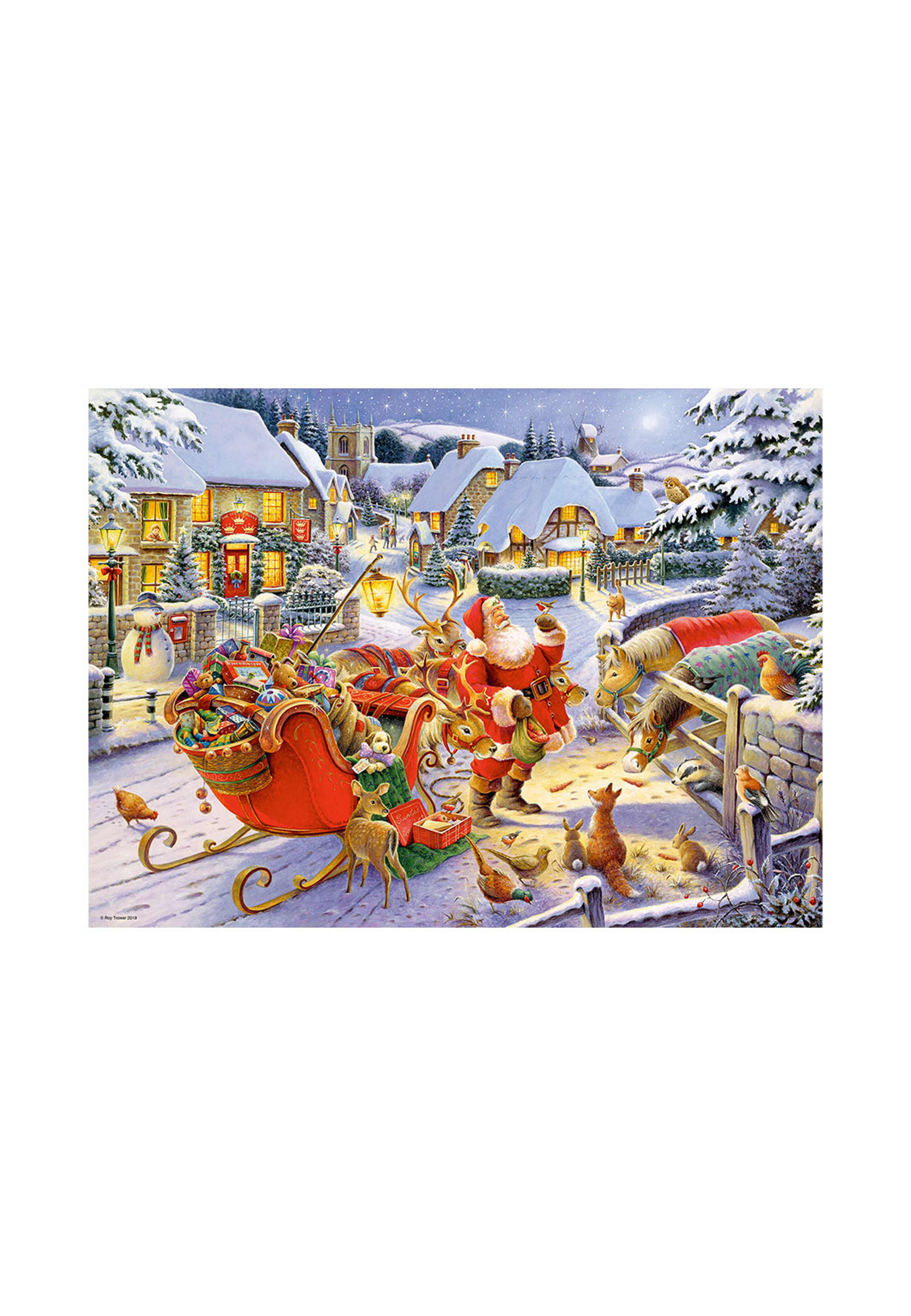 Pussel Christmas Collection No1 2x500 bitar, från RAVENSBURGER, i färgen Multicolor.
