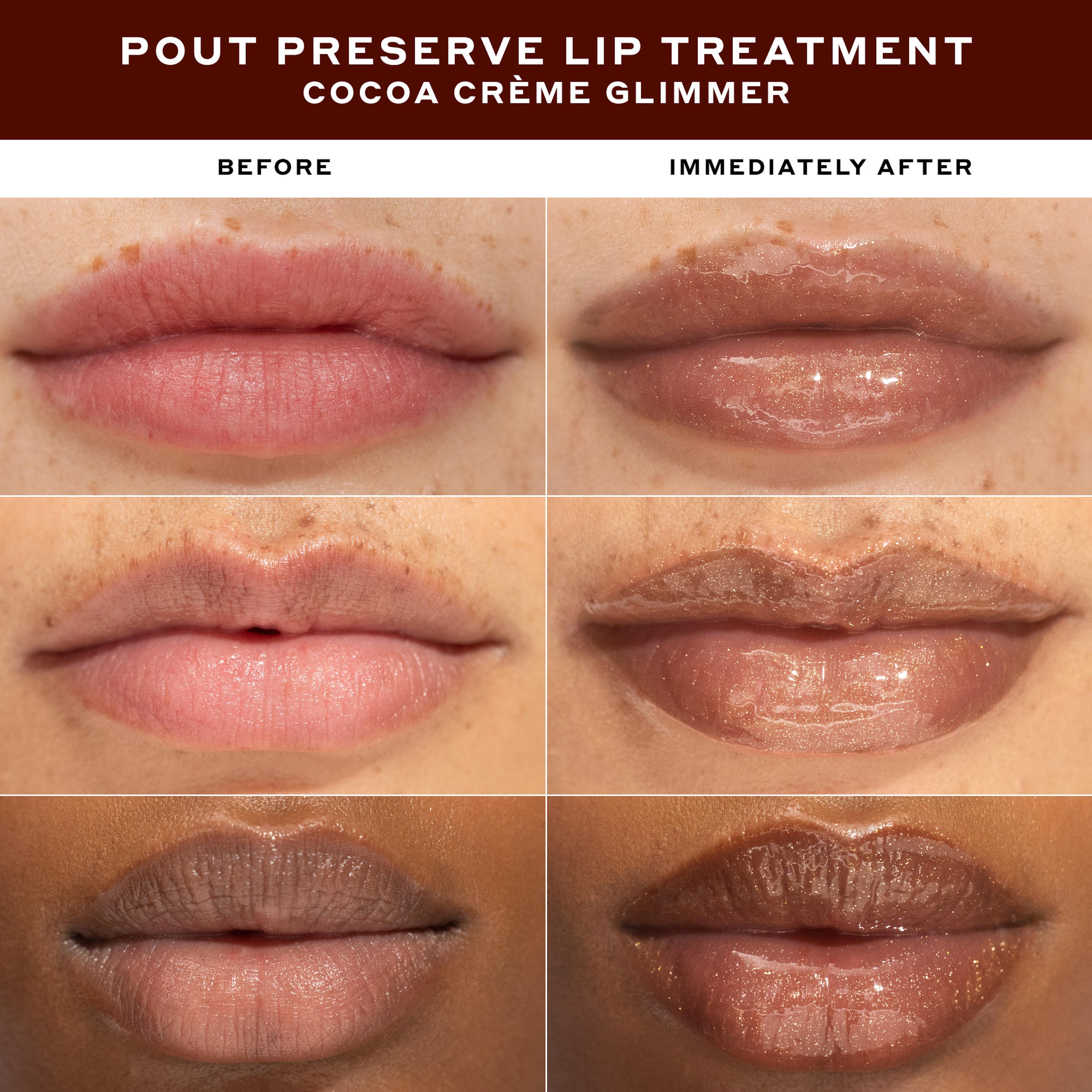 Lip Treatment Shimmer, från Ole Henriksen, i färgen Cocoa Creme. Klicka för att öppna bilden i stort format