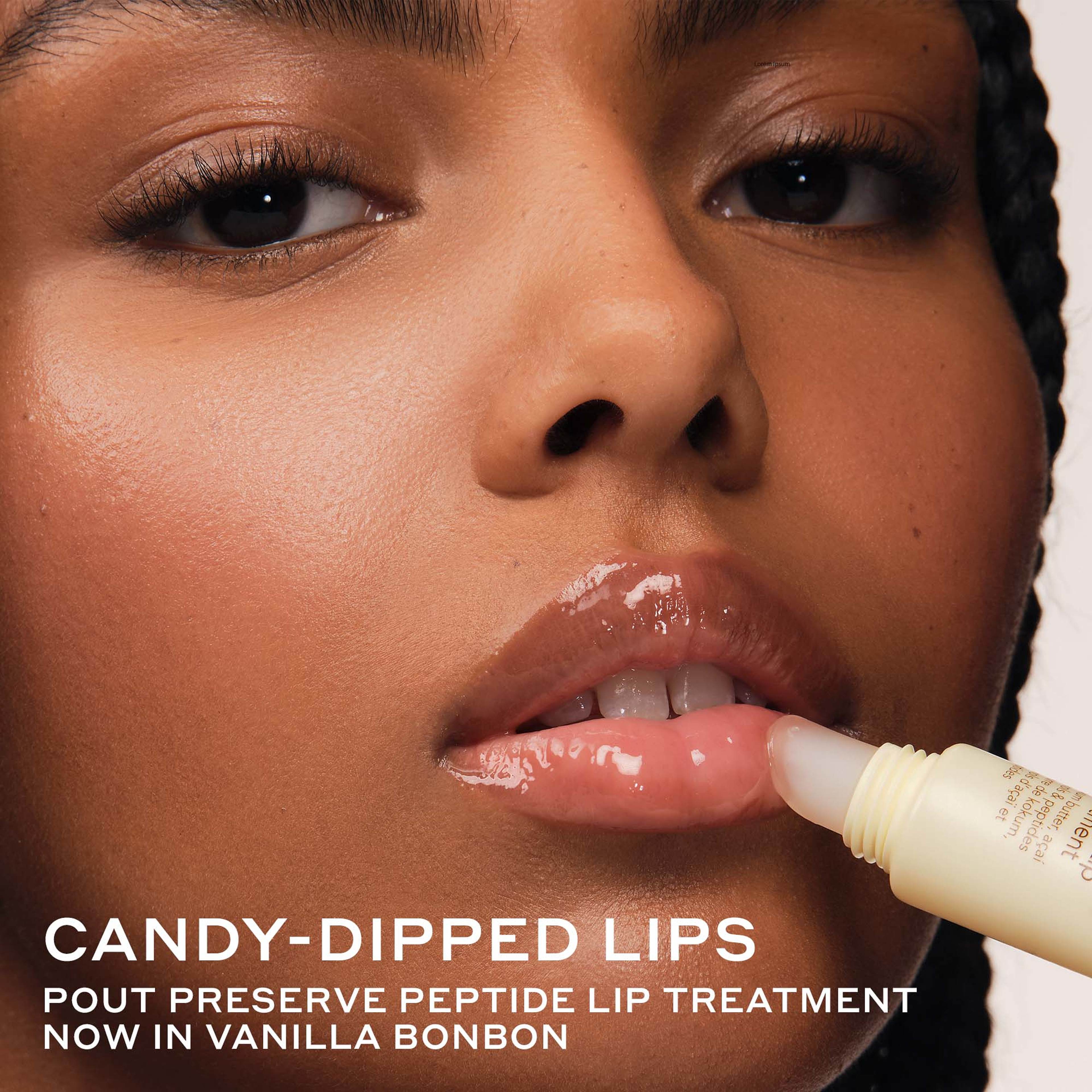 Pout Preserve Lip Treatment, från Ole Henriksen, i färgen Vanilla Bonbon. Klicka för att öppna bilden i stort format