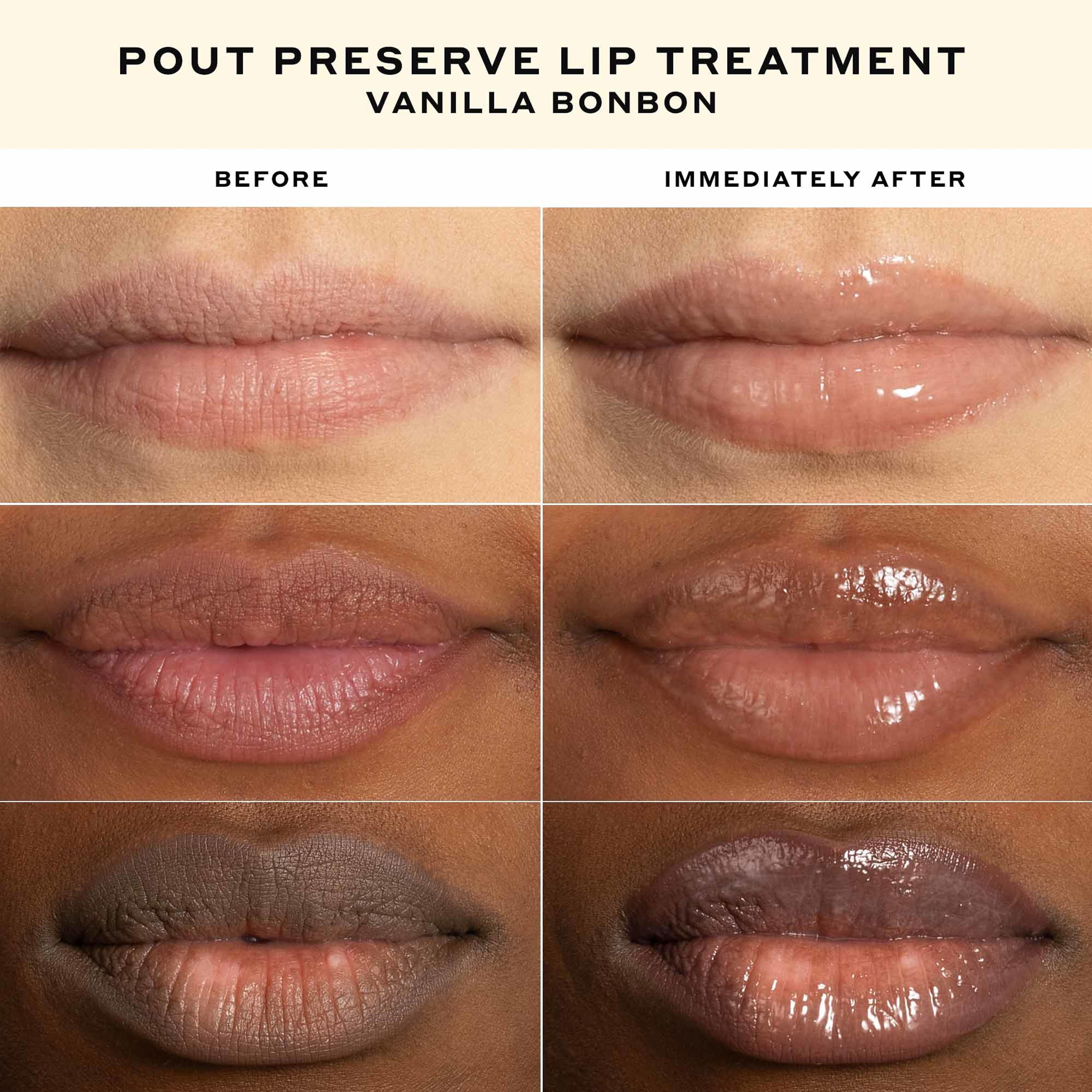 Pout Preserve Lip Treatment, från Ole Henriksen, i färgen Vanilla Bonbon. Klicka för att öppna bilden i stort format