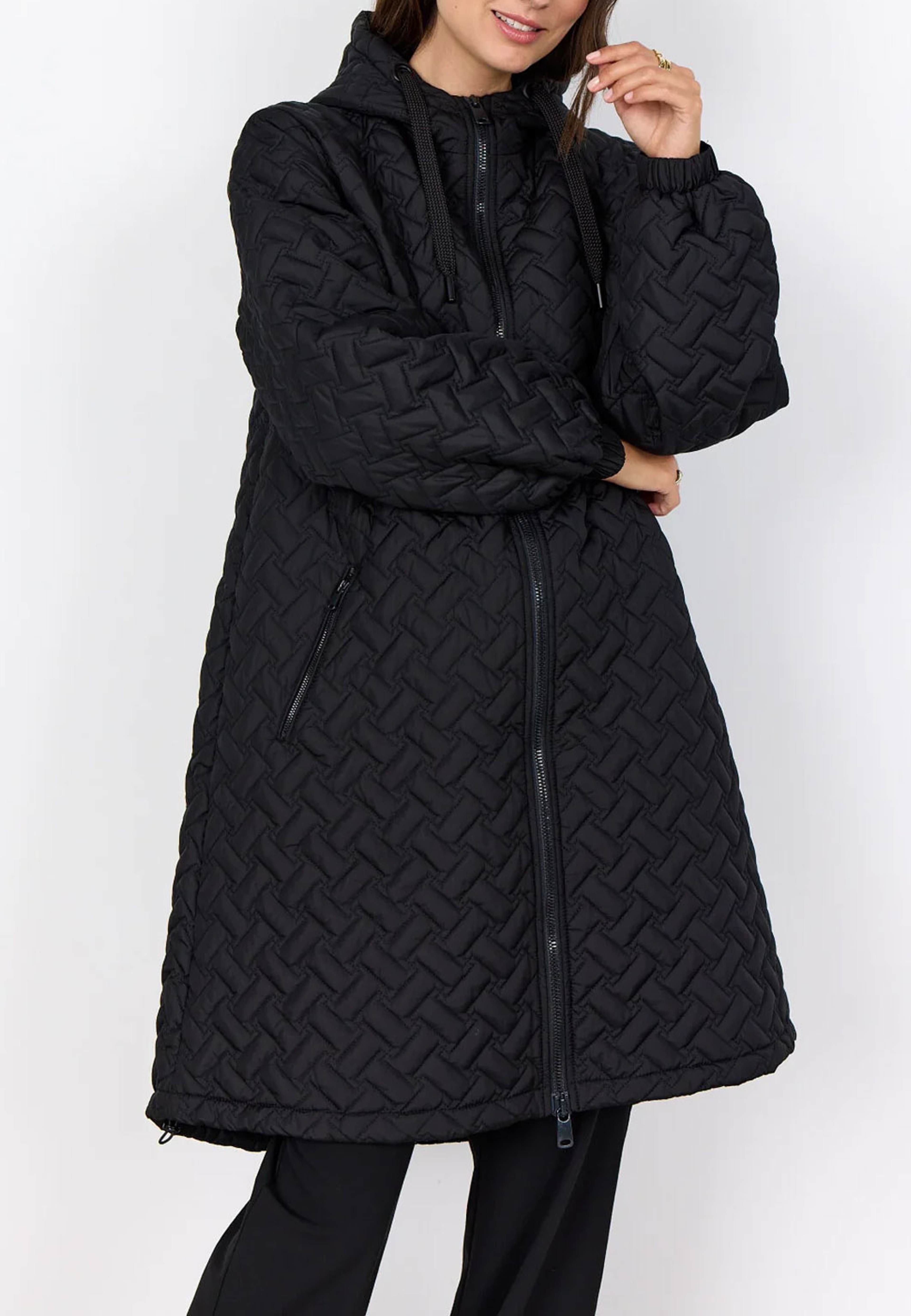 Sc-Fenya 73 Jacket, från Soyaconcept, i färgen Black. Klicka för att öppna bilden i stort format