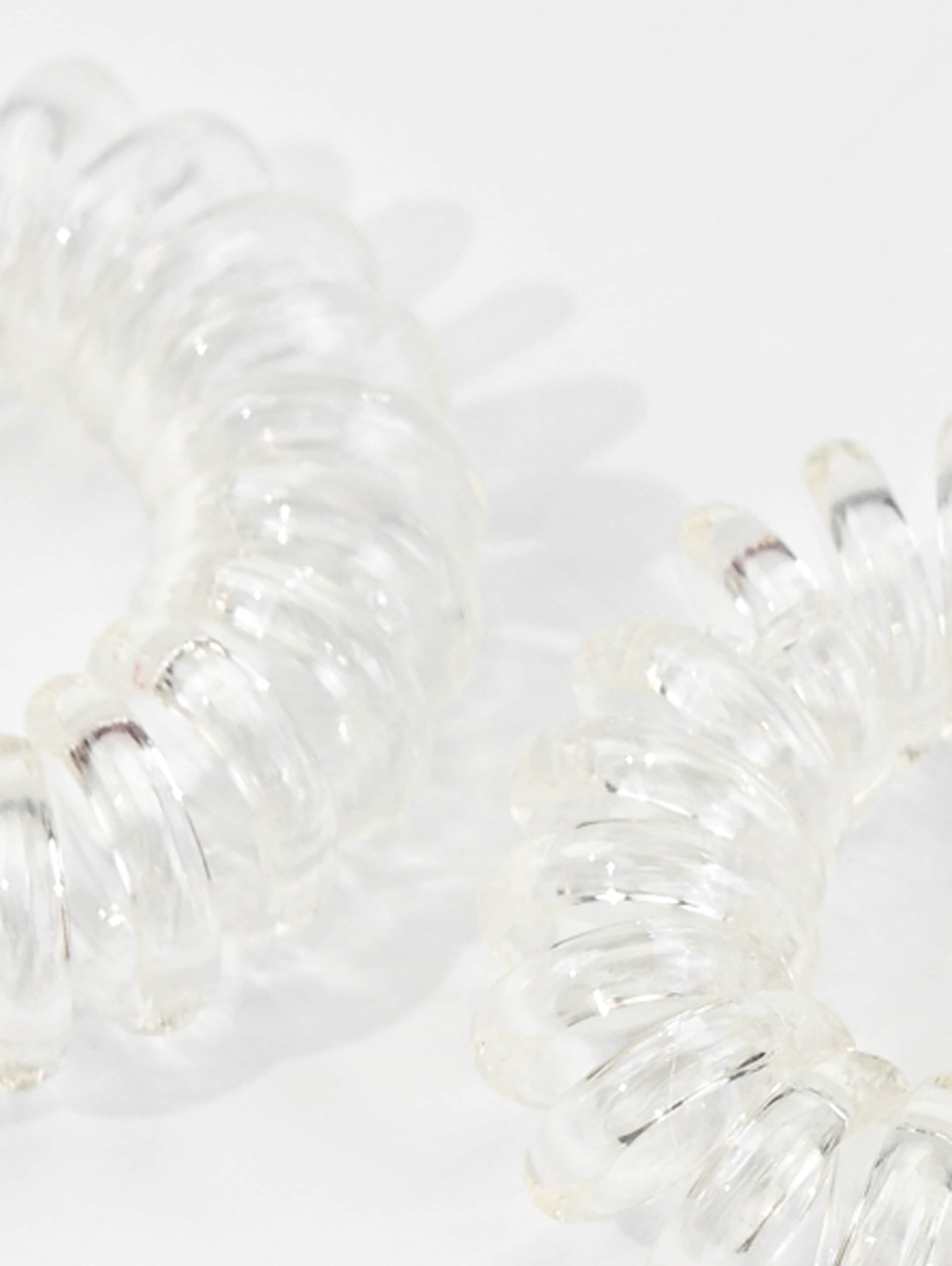 Elastisk hårsnodd, 2-pack, från Å BEAUTY, i färgen Transparent. Klicka för att öppna bilden i stort format