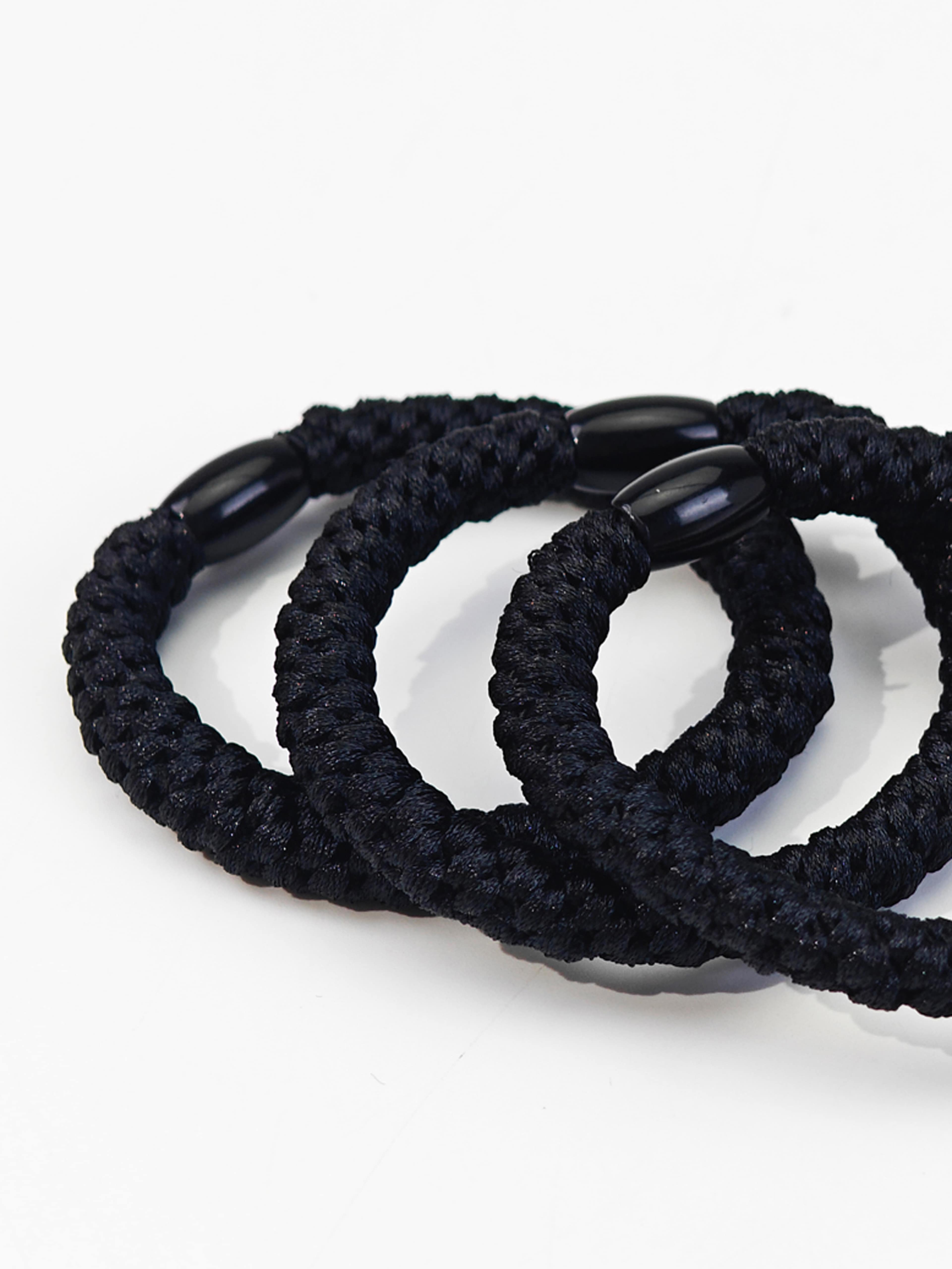 Hårsnodd, 3-pack, från Å BEAUTY, i färgen Black. Klicka för att öppna bilden i stort format