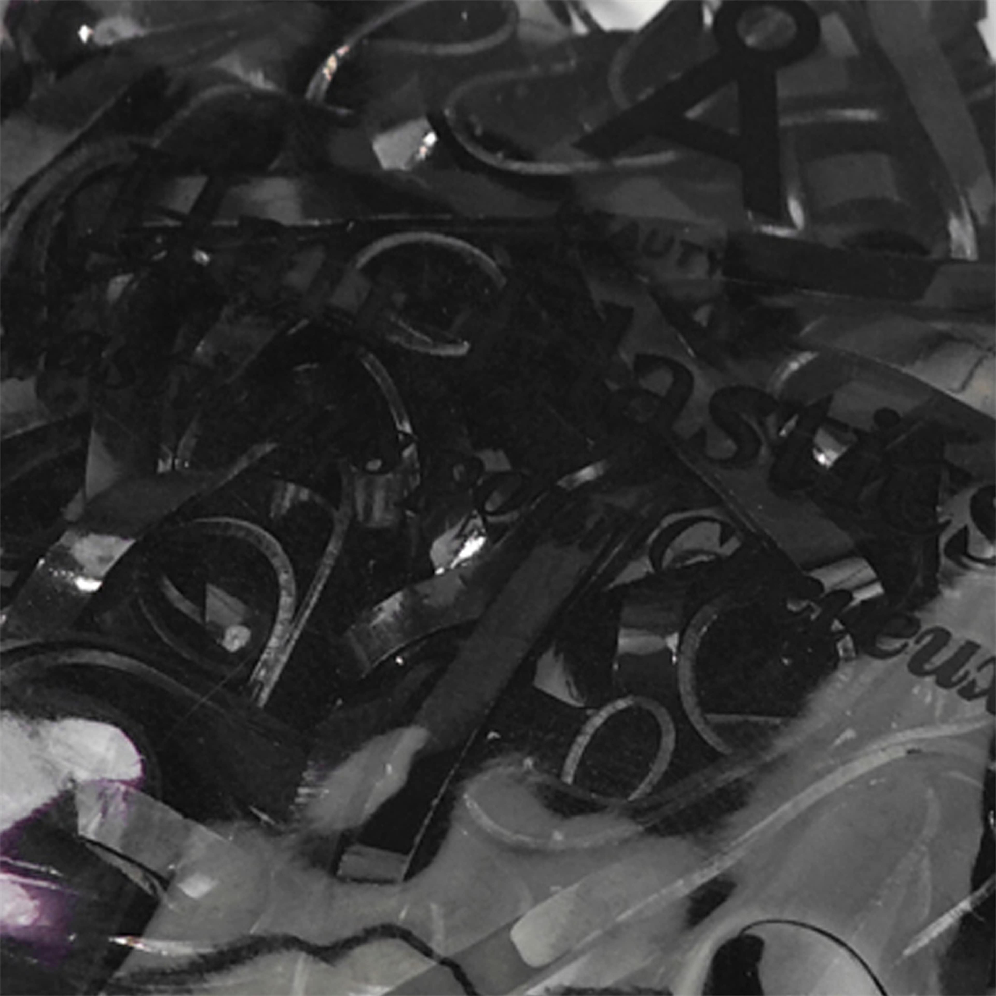 Hårsnodd mini, 100-pack, från Å BEAUTY, i färgen Black. Klicka för att öppna bilden i stort format